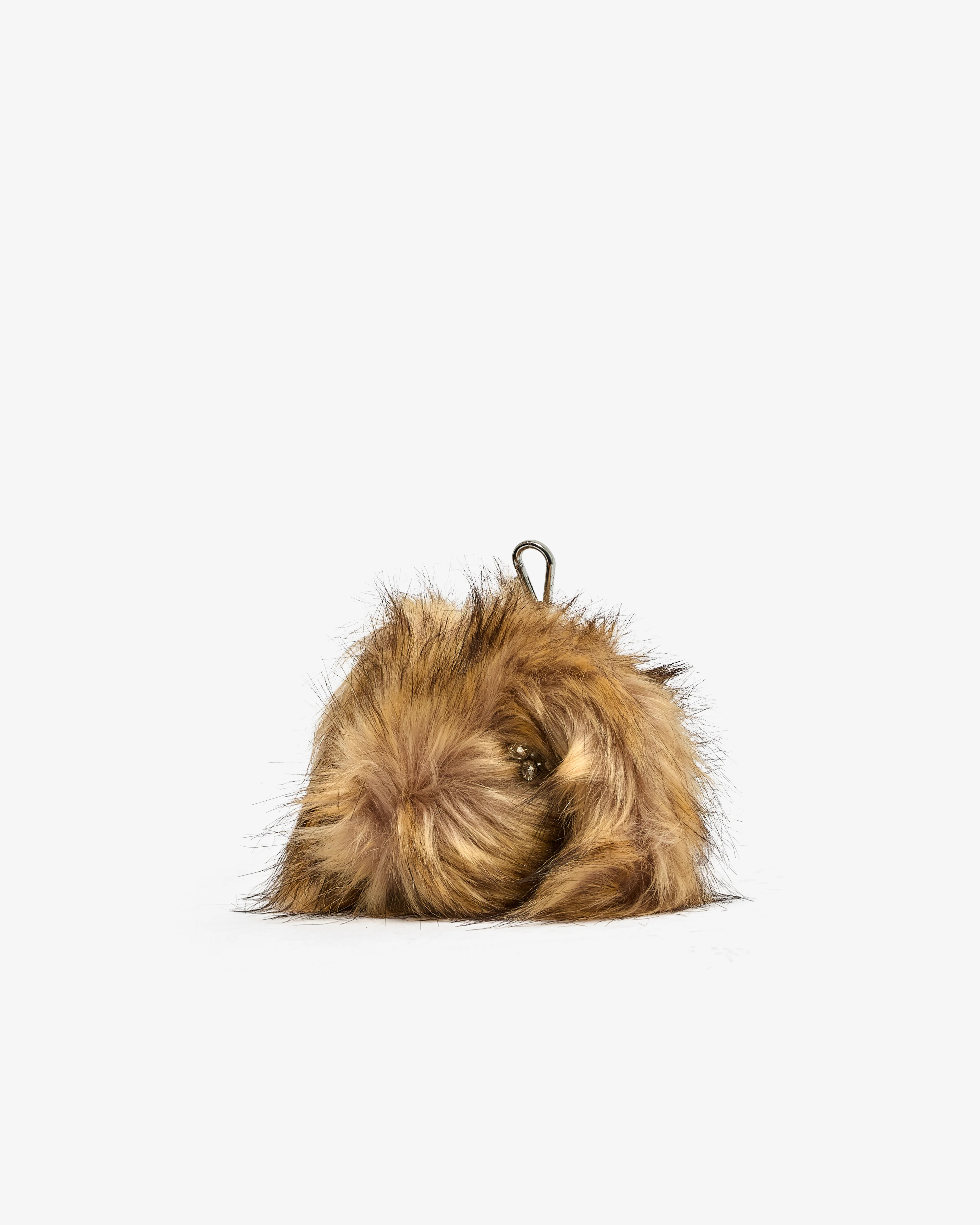 Simone Rocha - Women’s Faux Fur Hare Coin Purse Bag Charm - (Brown) - Image 3