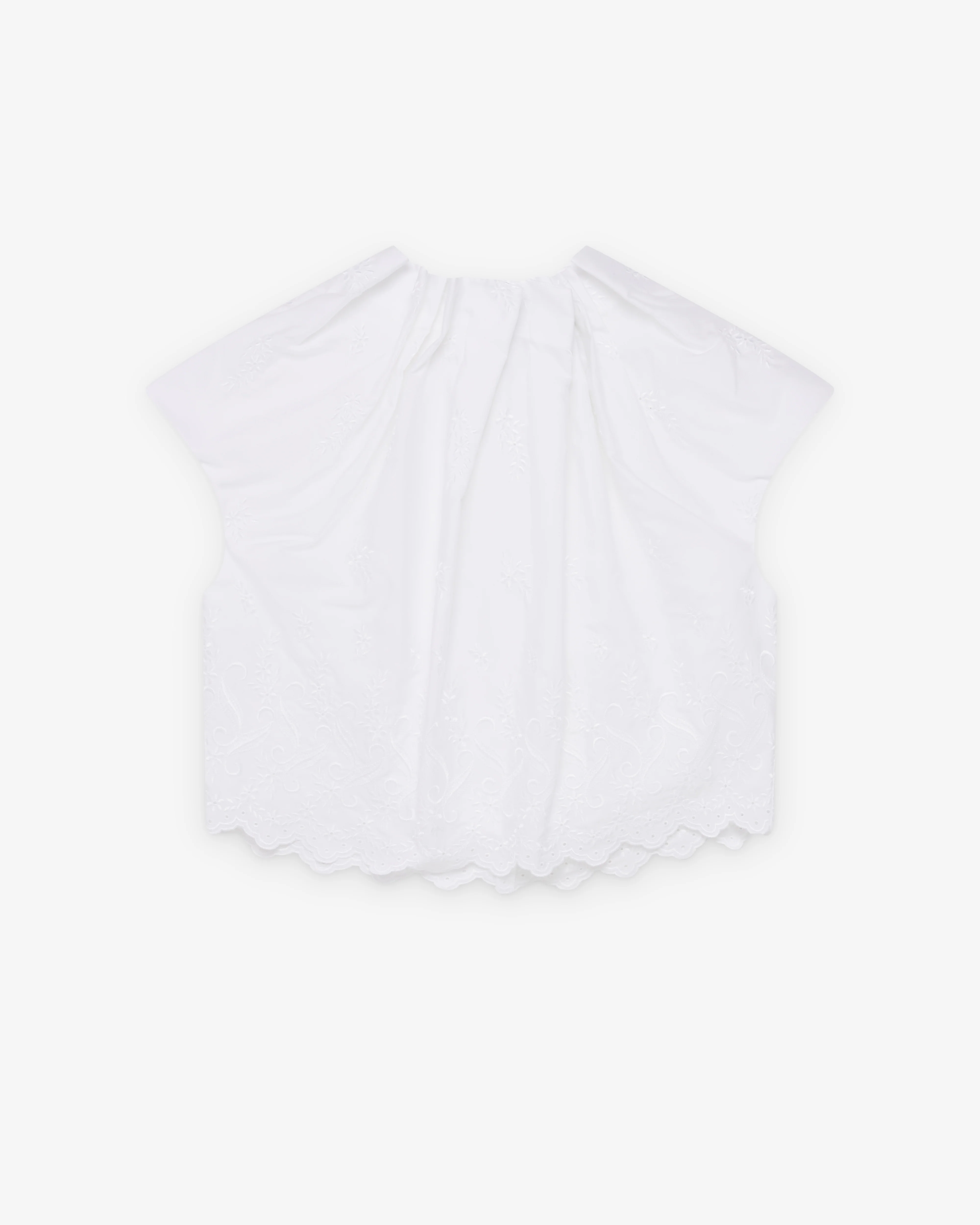 Simone Rocha - Women's Gathered Tulip Top - (White)