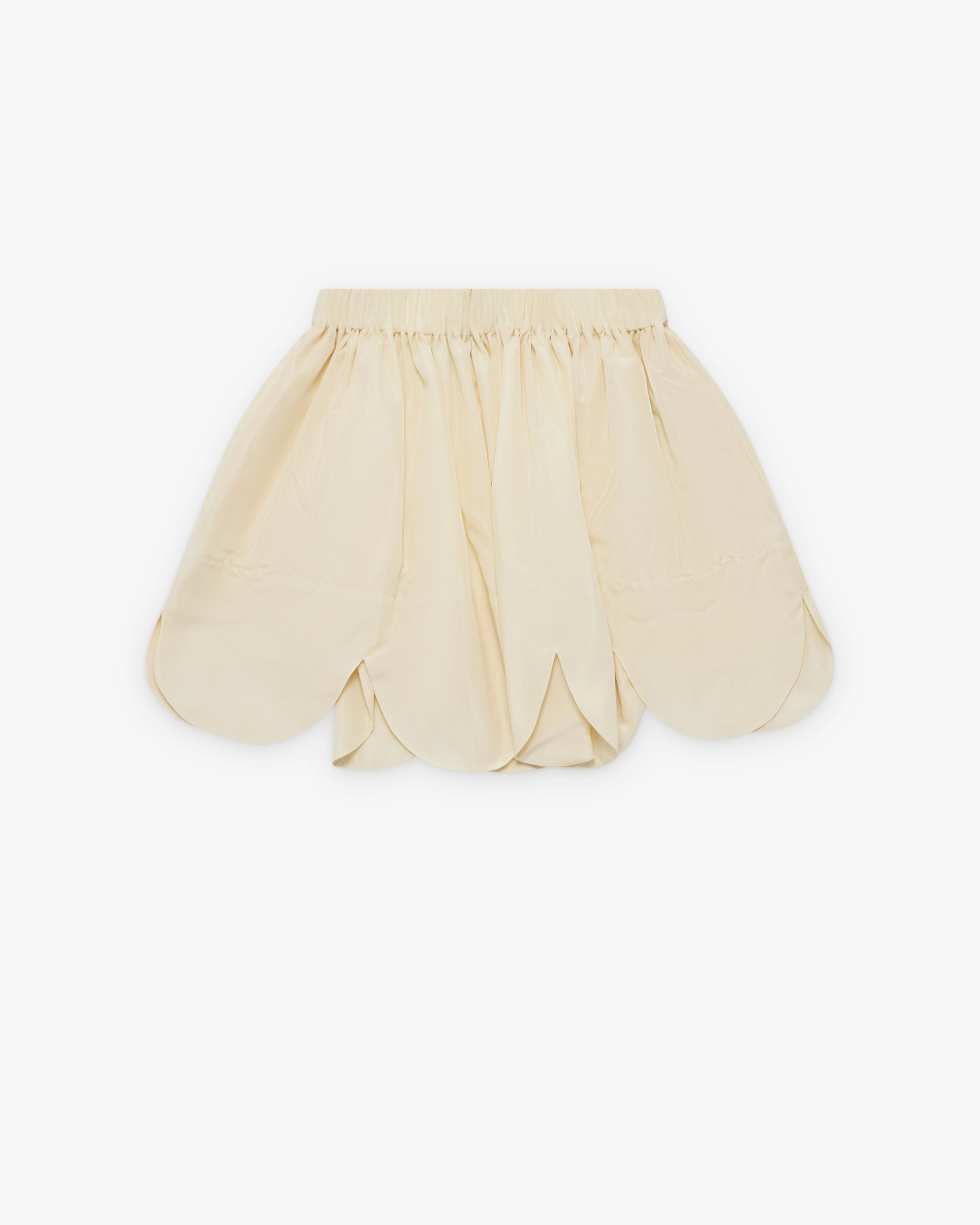 Simone Rocha - Women's Petal Hem Mini Skirt - (Cream)