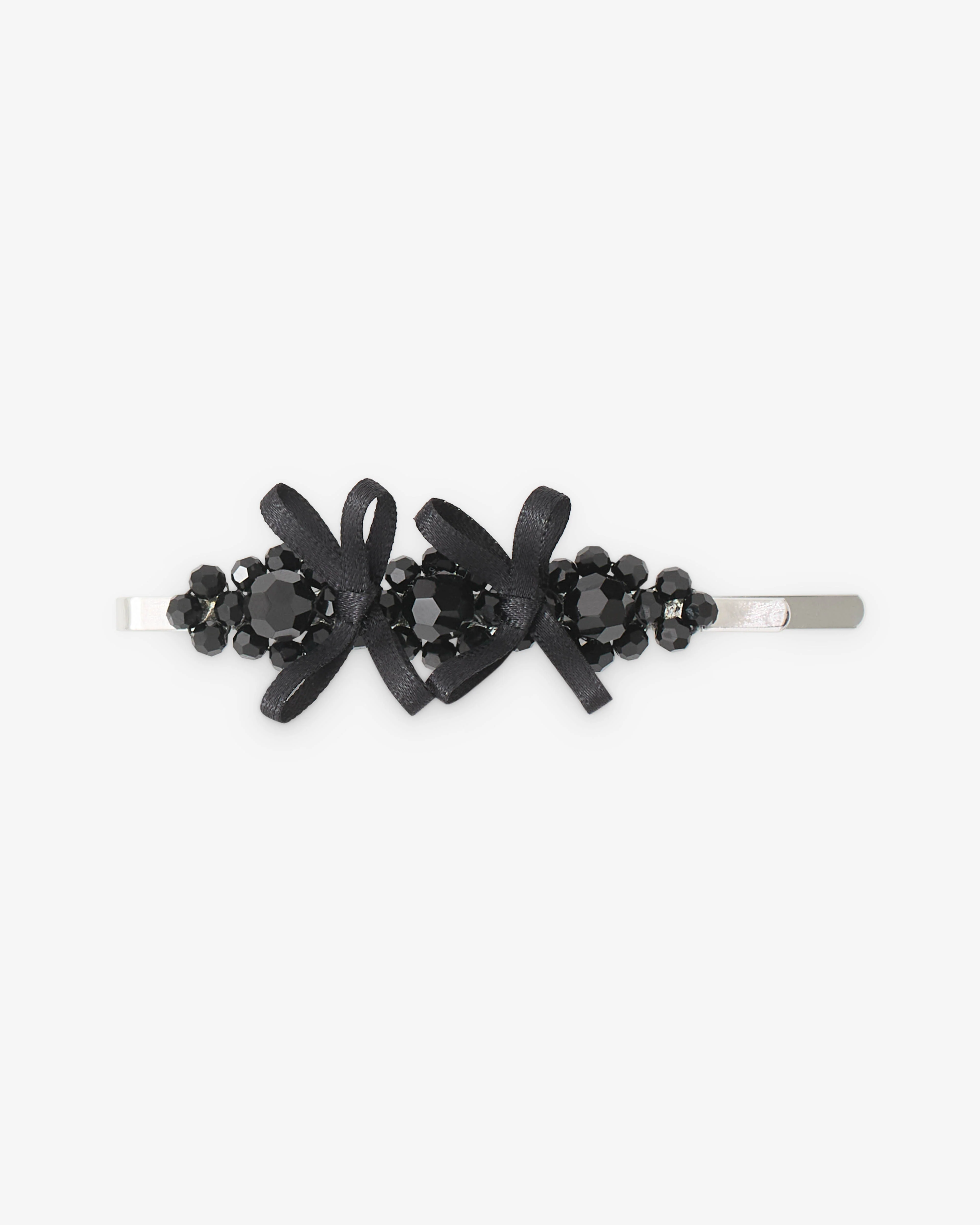 Simone Rocha - Women’s Petite Bow Detail Flower Hair - (Black)