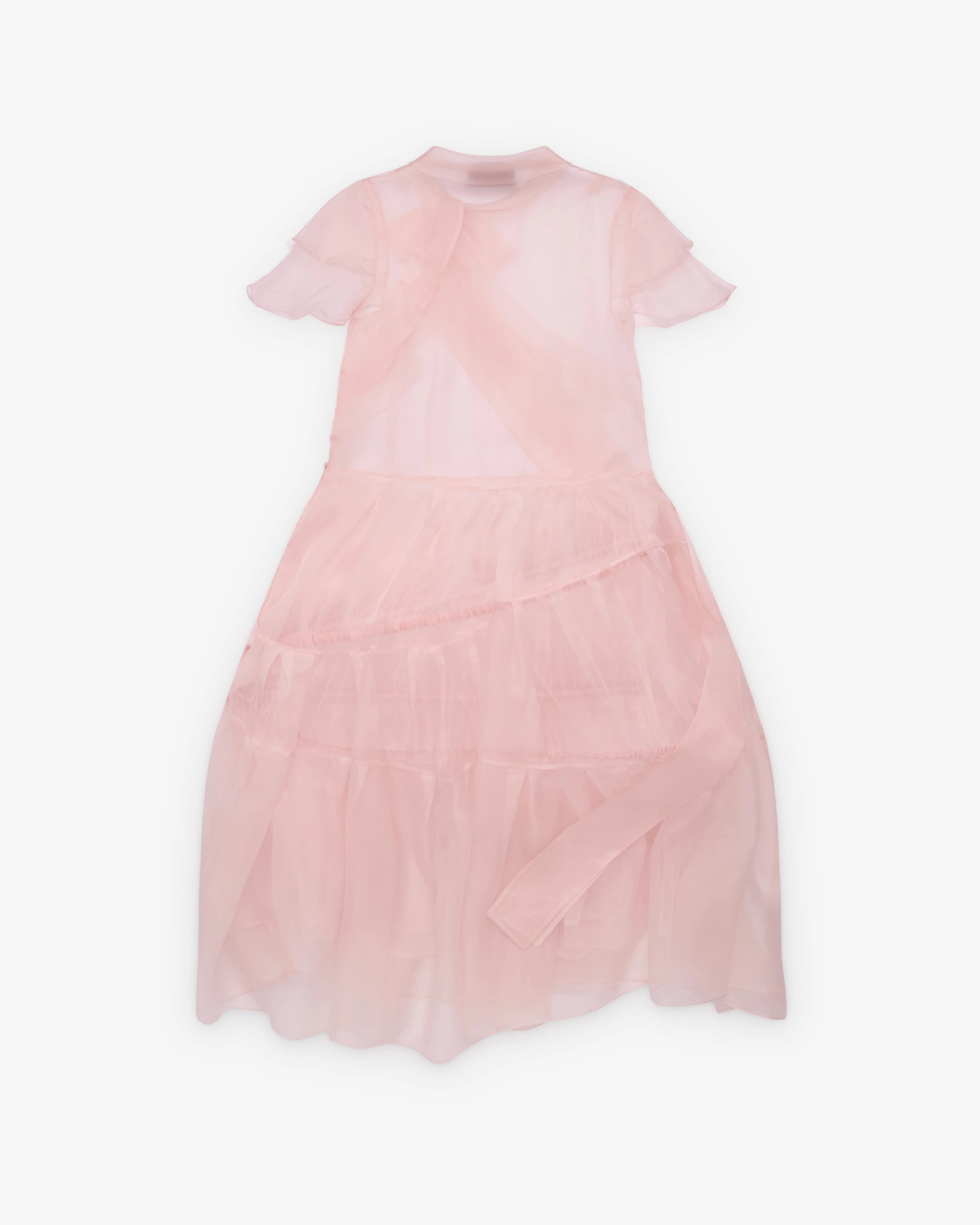 Simone Rocha - Women's Sheer Bow Sash Dress - (Pink) - Image 2