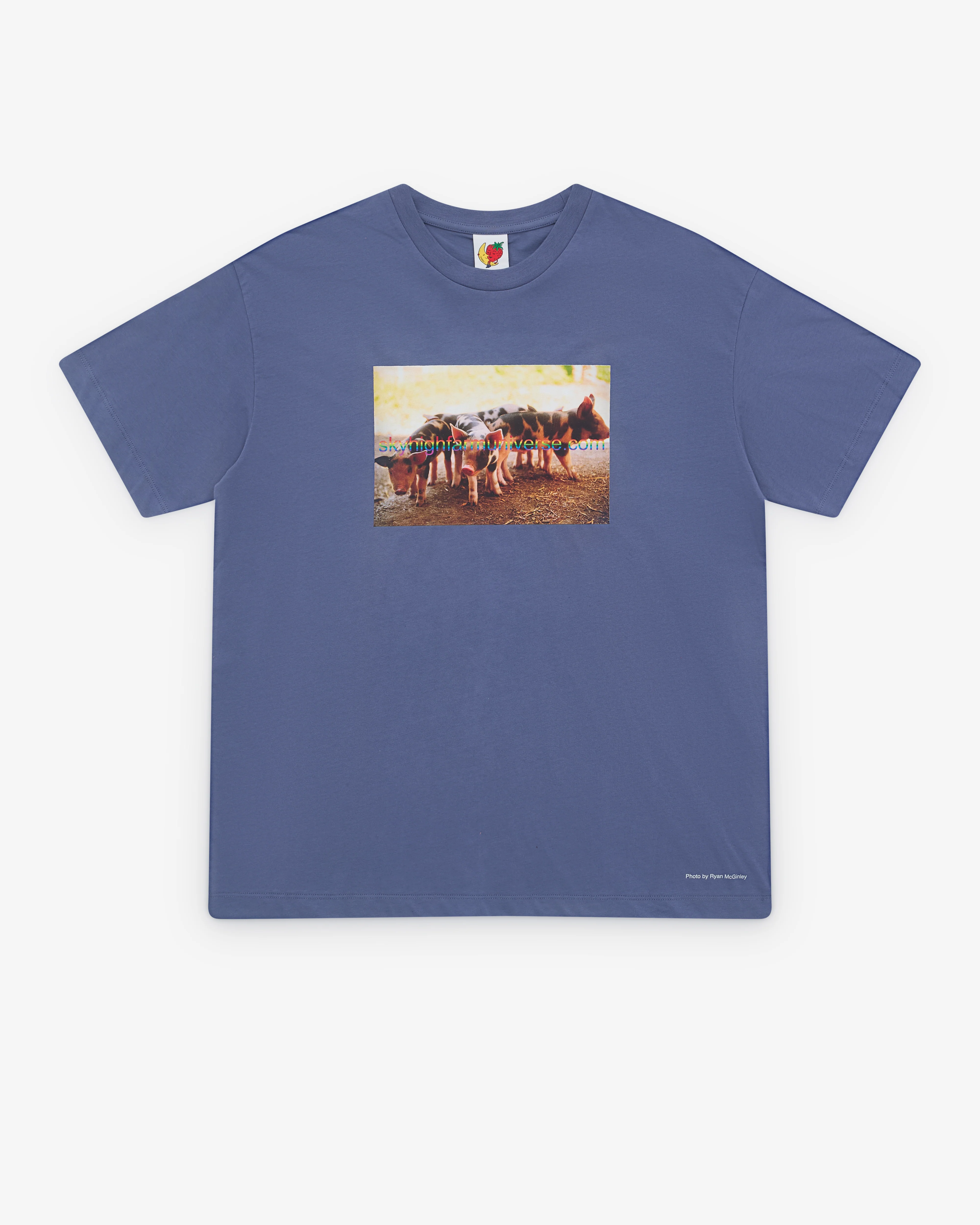 Sky High Farm - Men's Pigs Farm T-Shirt - (Navy)
