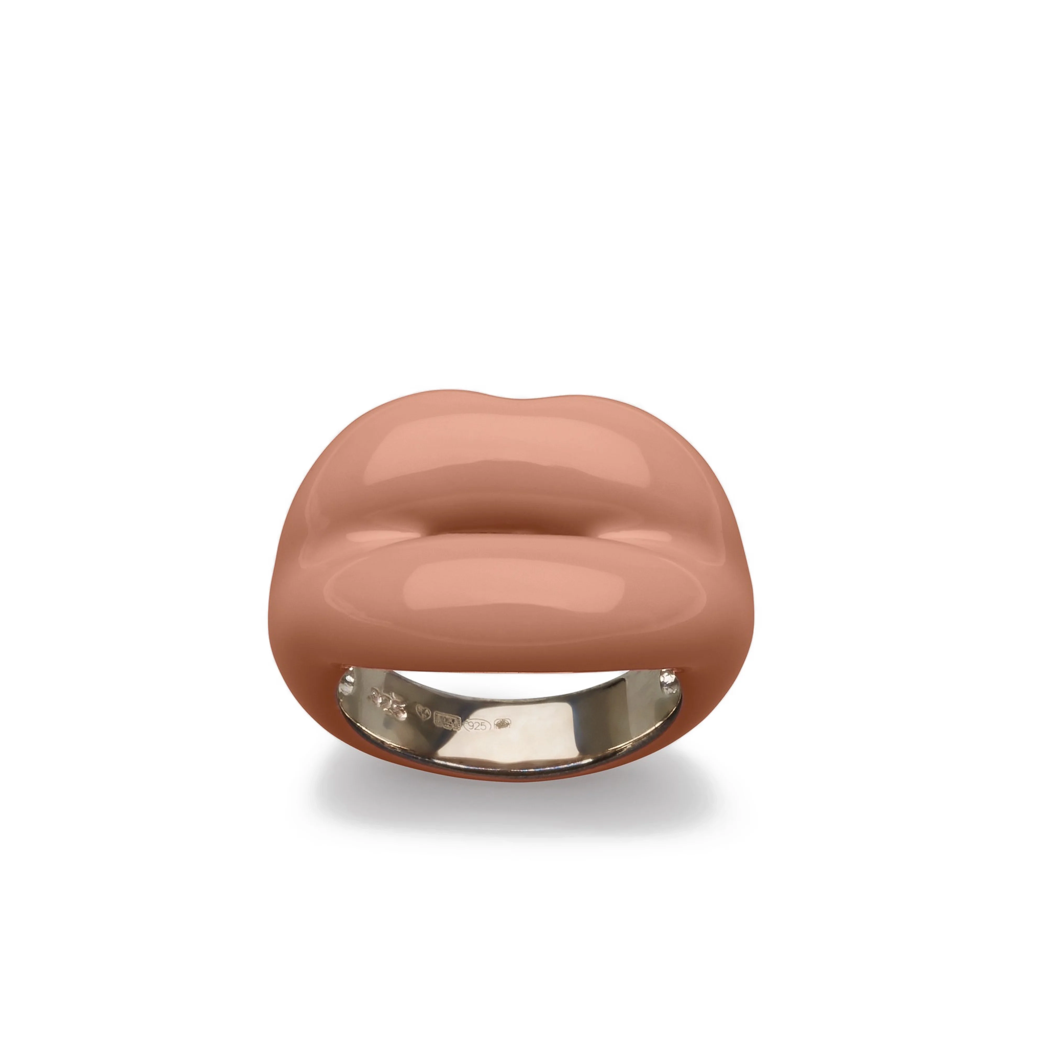 Solange - Hotlips Ring In Nude - Image 2