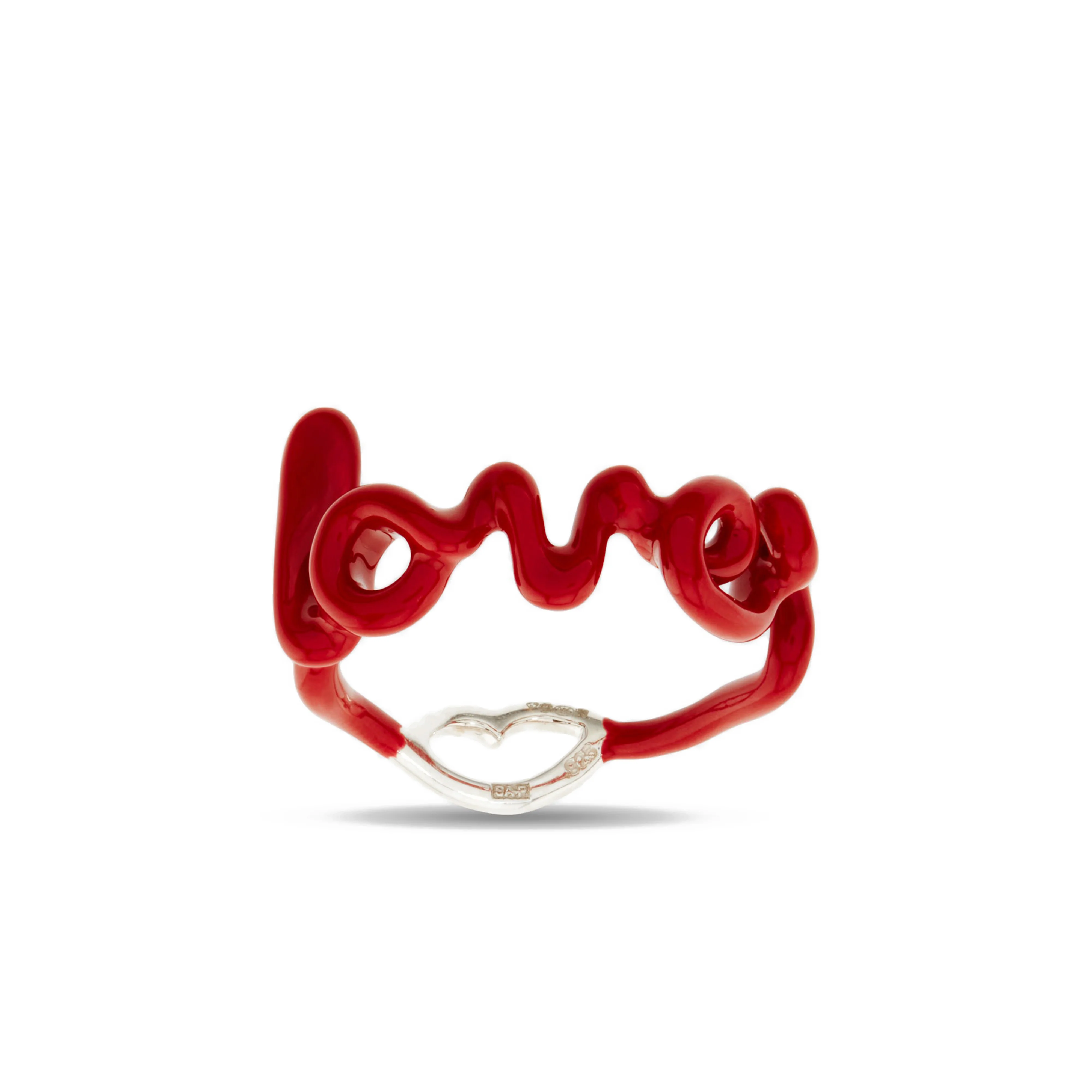 Solange - Lover Hotscripts Classic Ring in Red - Image 2