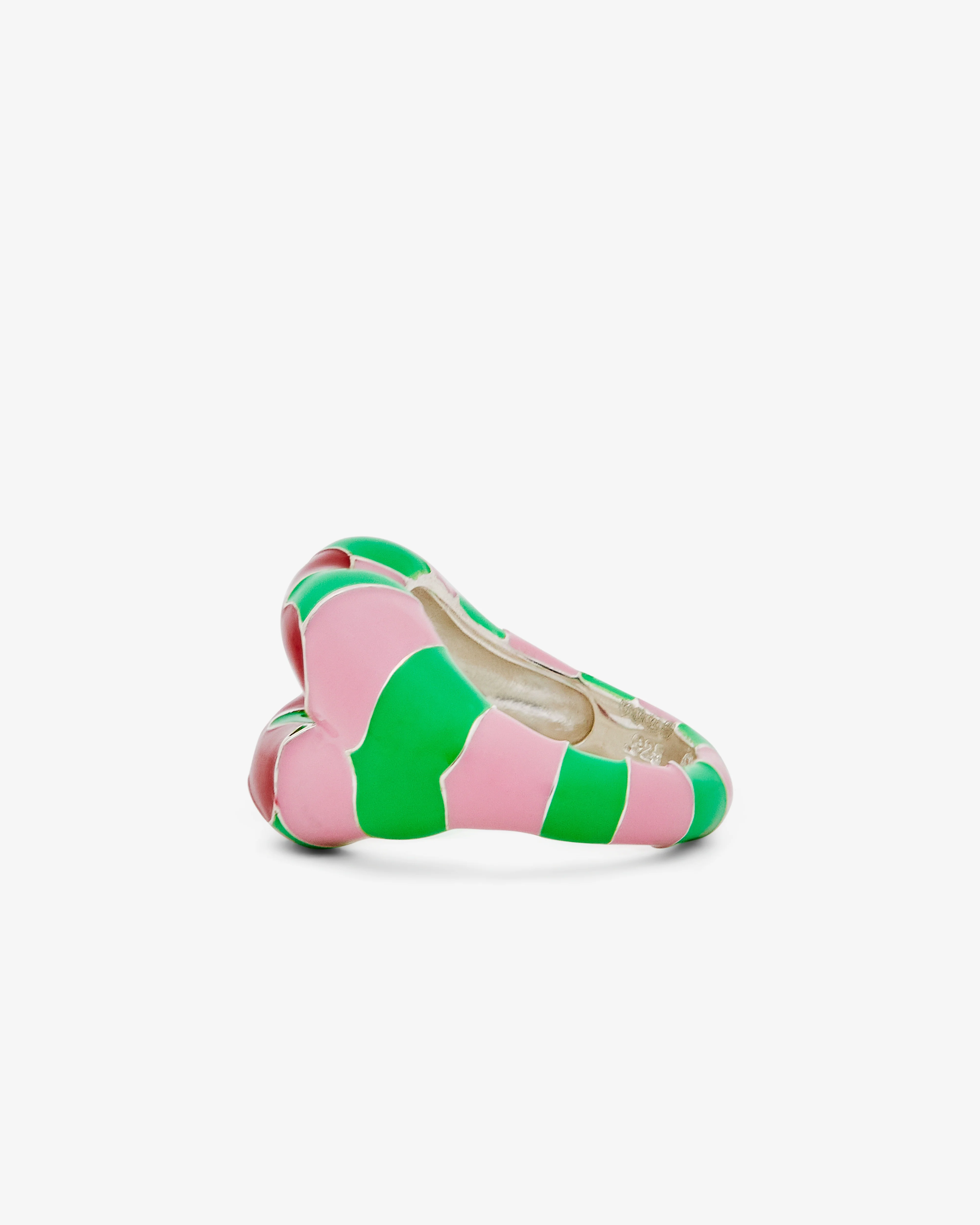 Solange - Hotlips Edie Parker Ring - (Pink And Green) - Image 2