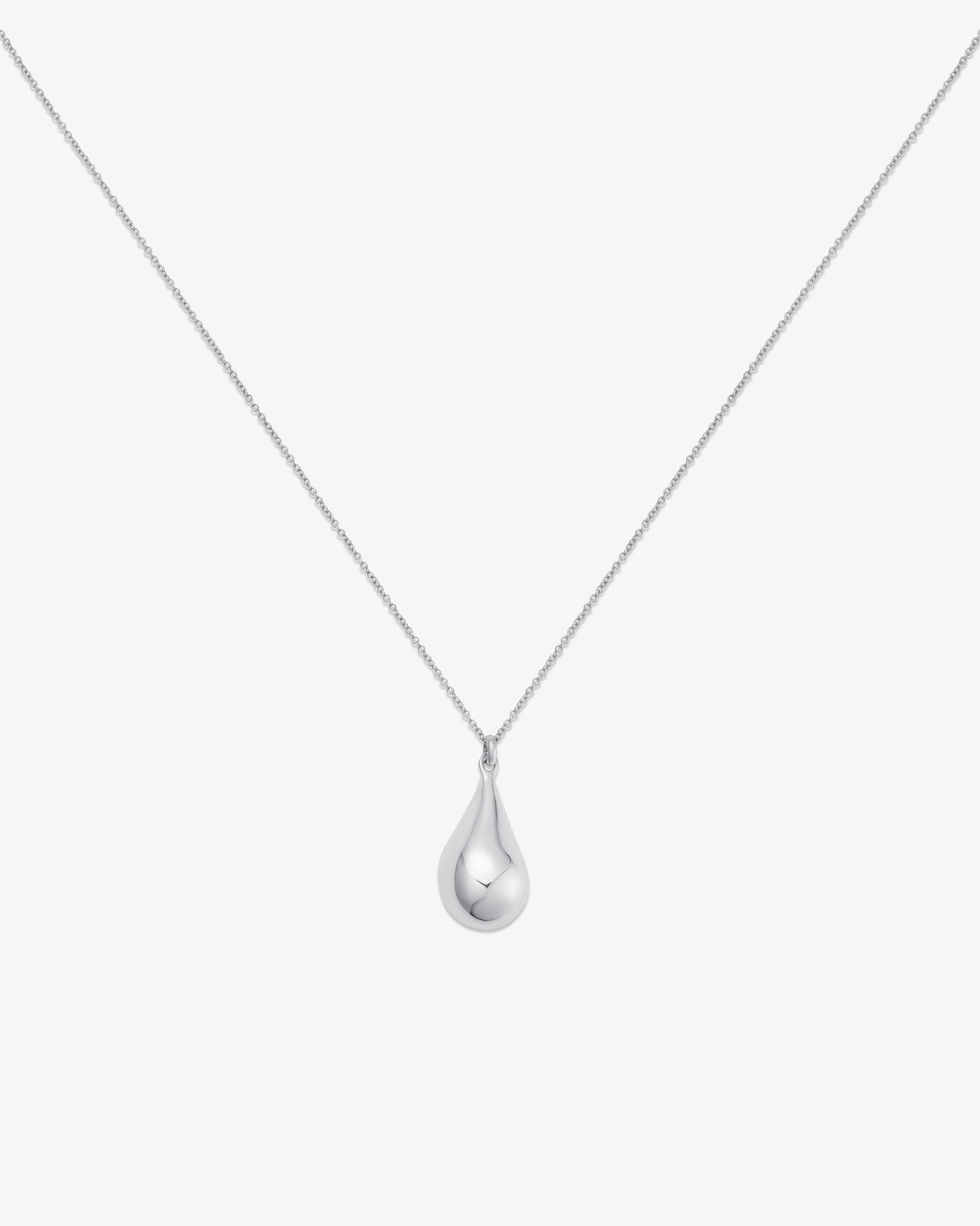 Sophie Buhai - Dew Drop Necklace - (Silver) - Image 2
