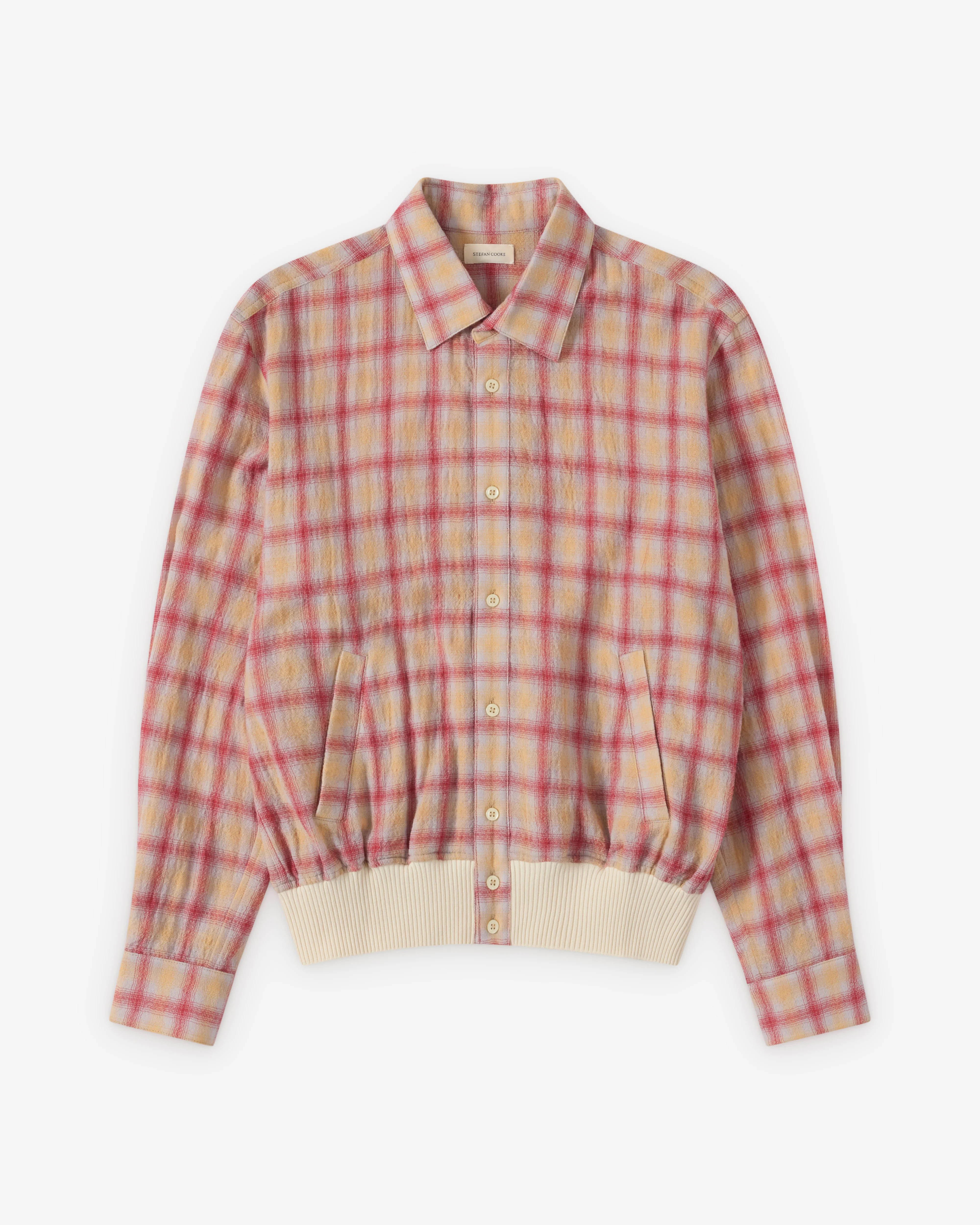Stefan Cooke - Men's Club Shirt - (Red Check)