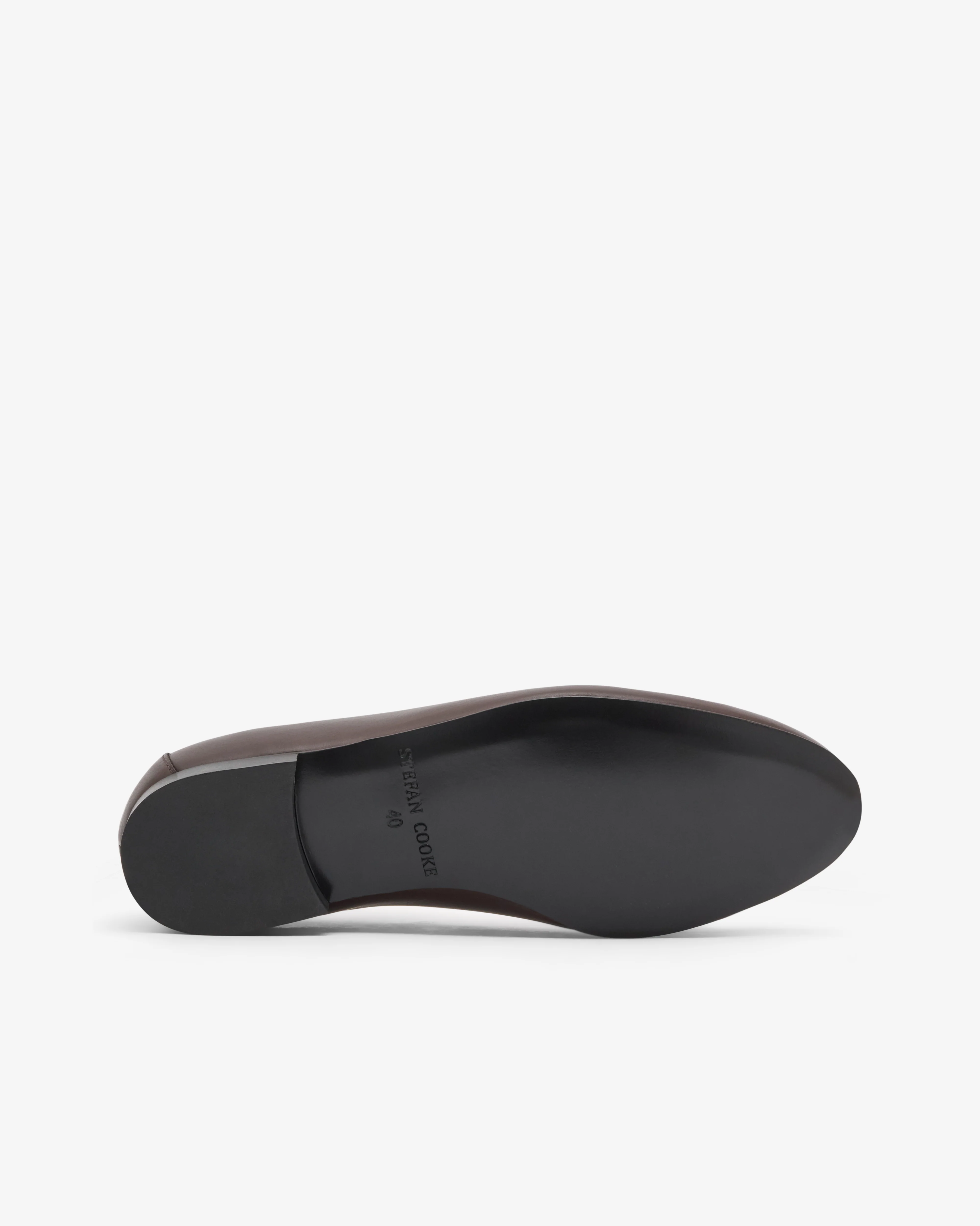 Stefan Cooke - Men's Elastic Opera Shoe - (Brown) - Image 6