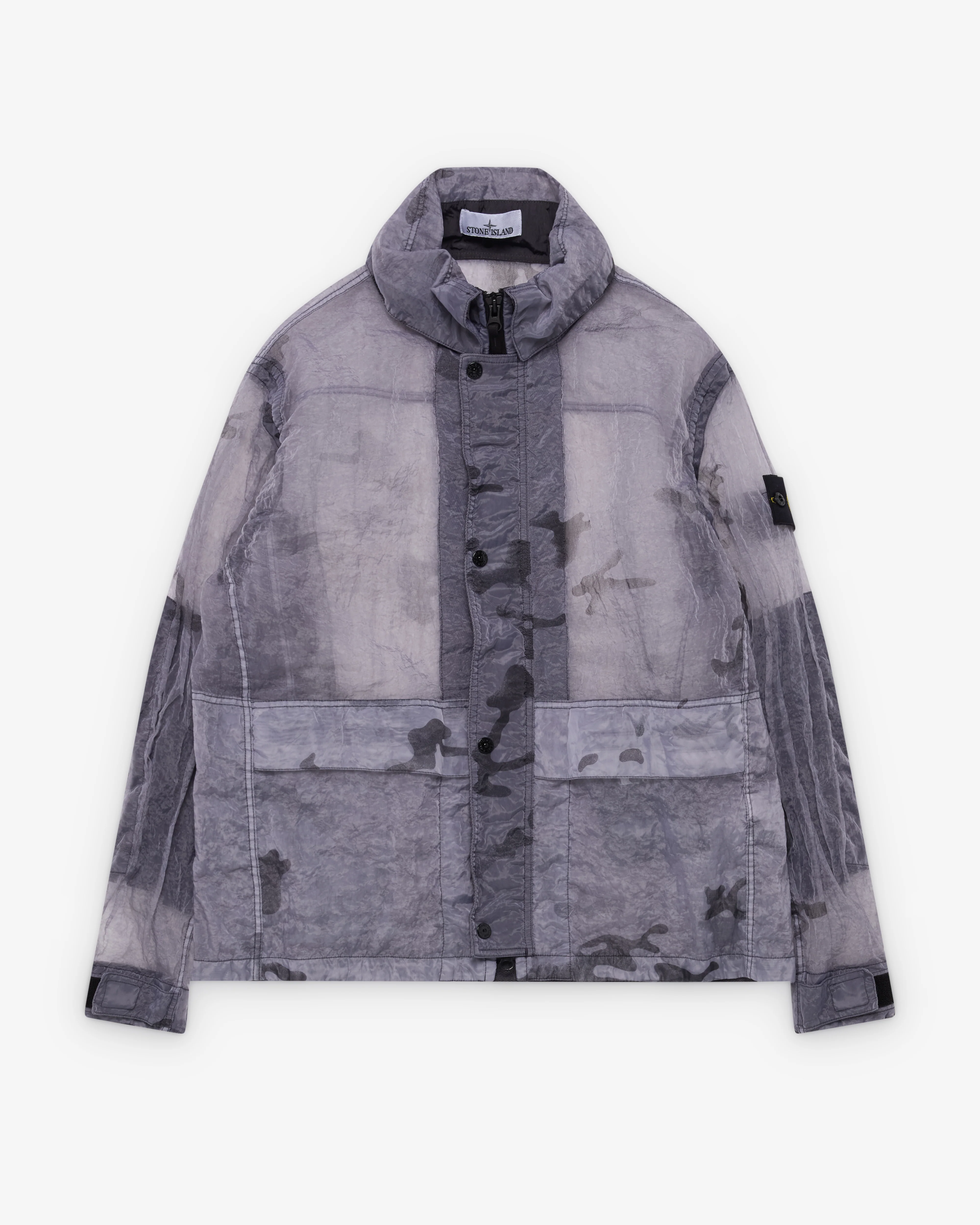 Stone Island - Men's Viscous Jacket - (Blue/Grey)
