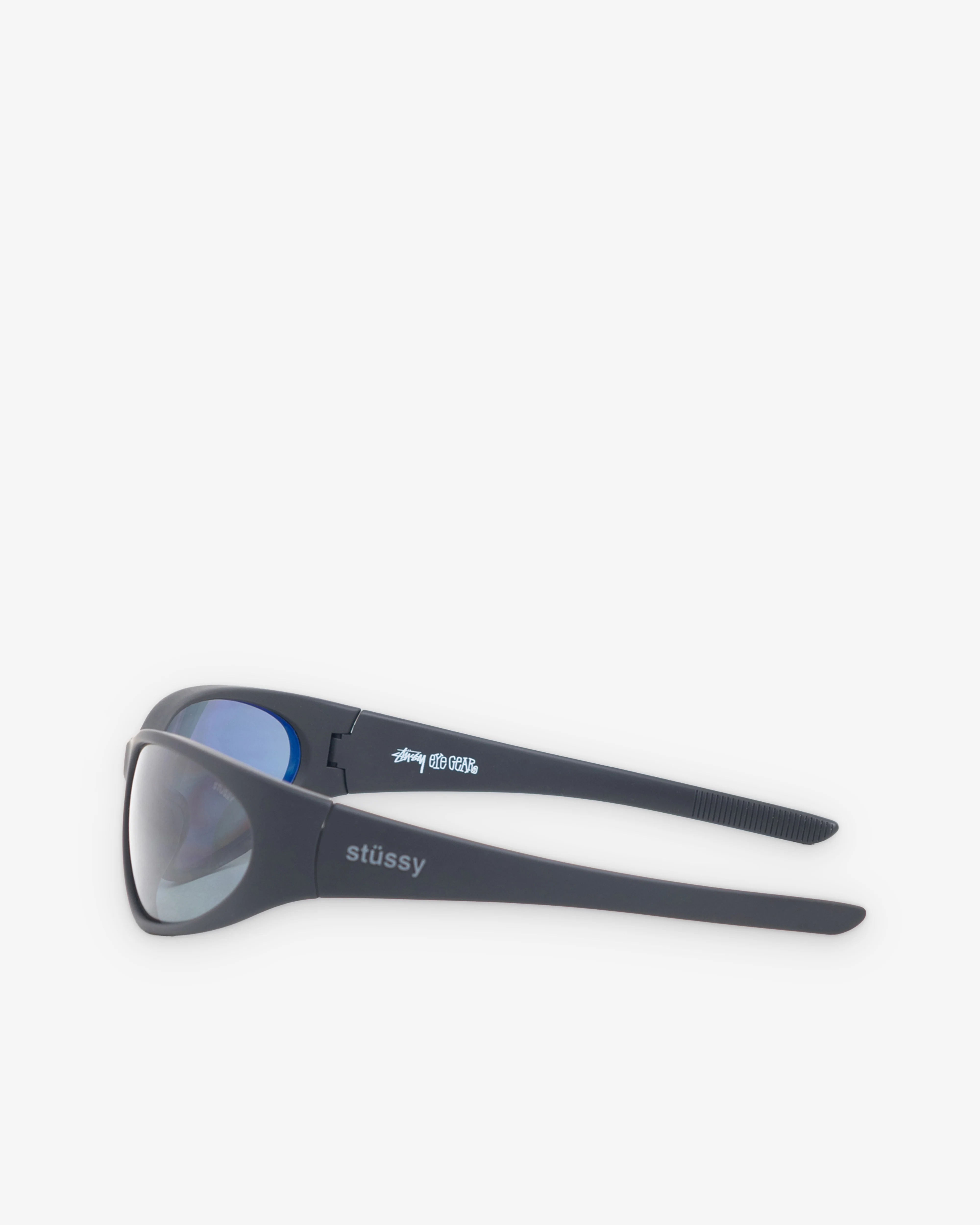 Stüssy -  Adrian Sunglasses - (Matte Rubber Black/Black) - Image 2
