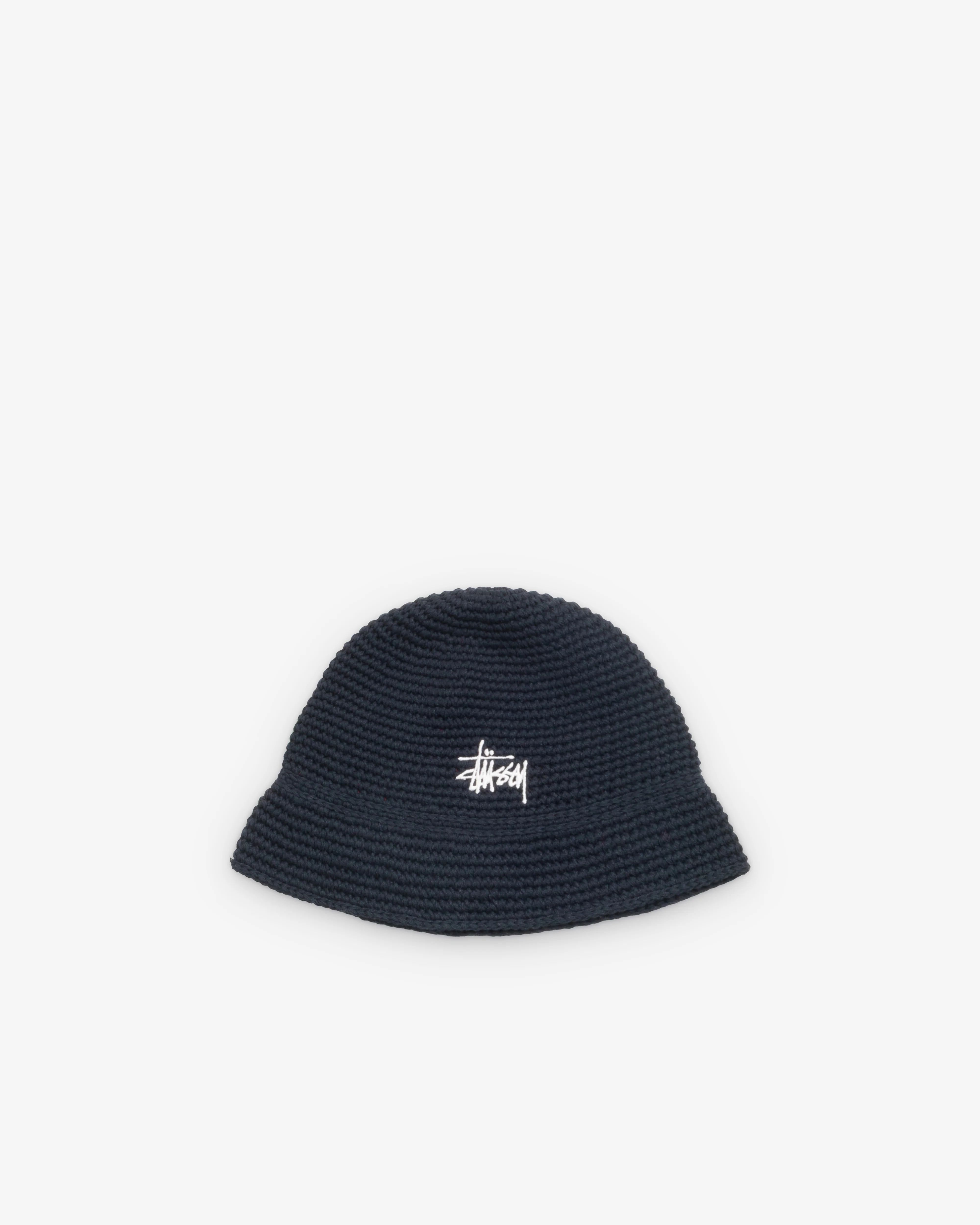 Stüssy - Men's Basic Linen Knit Bucket - (Black)