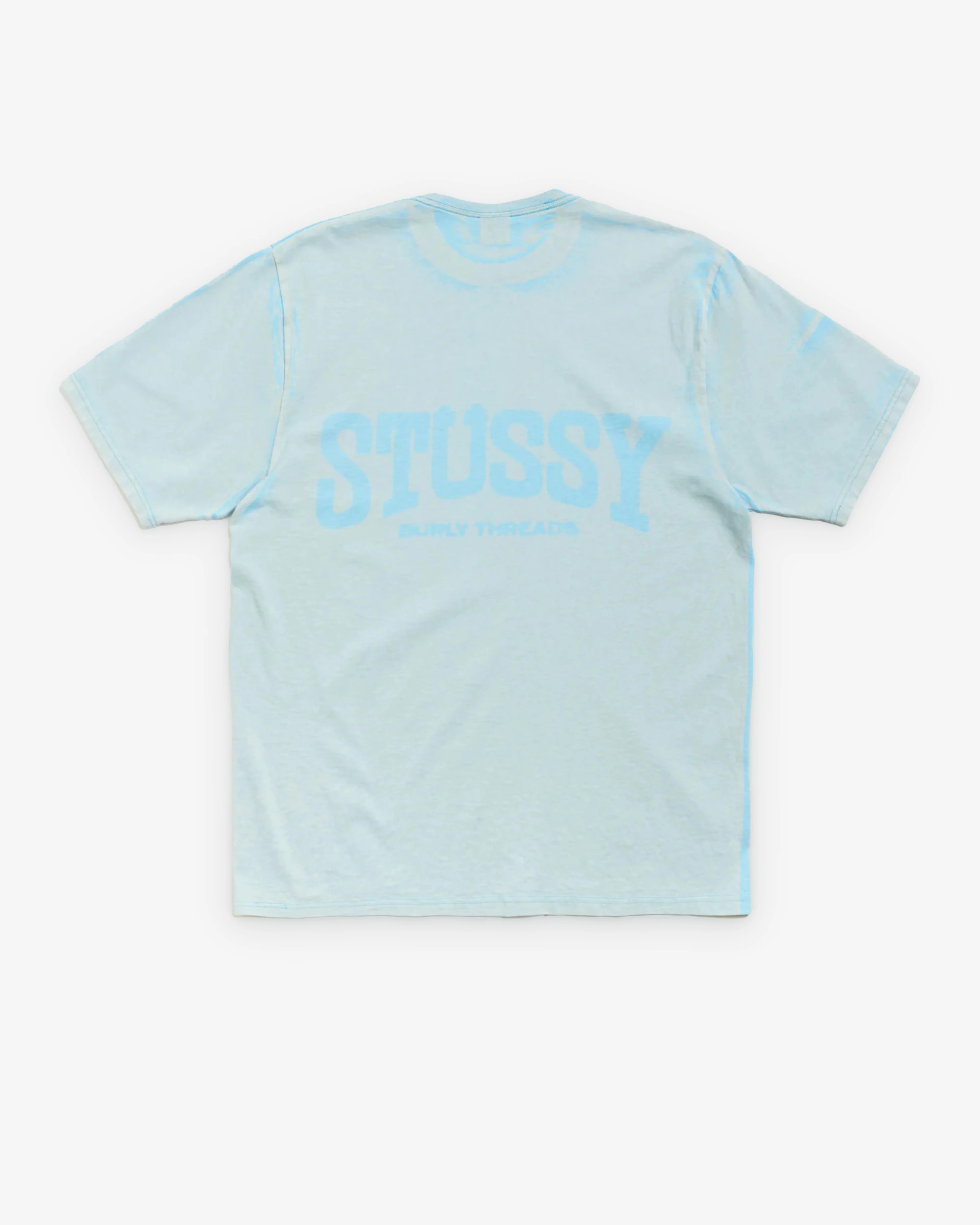 Stüssy - Men's Burly Tee - (Sky Blue) - Image 2