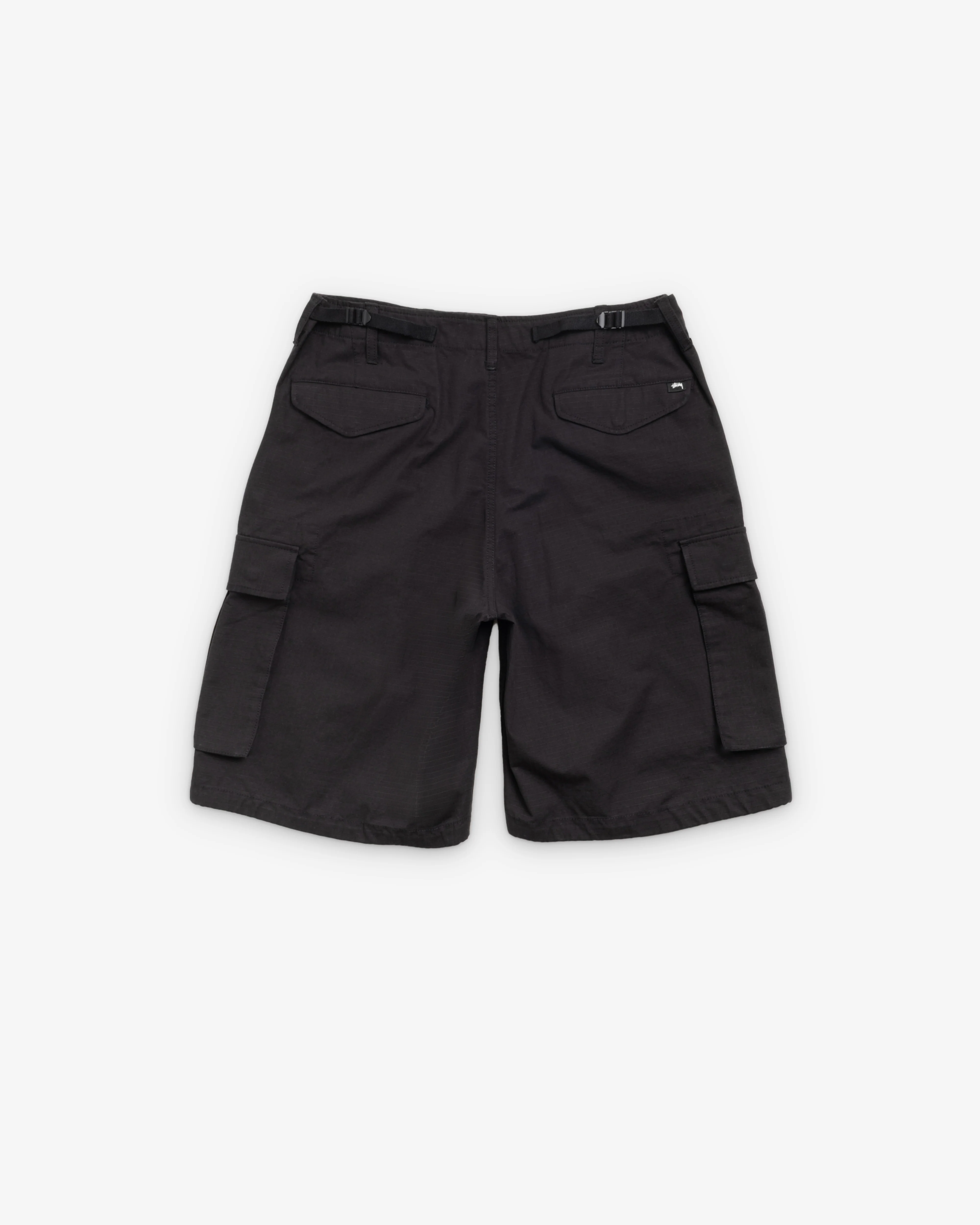 Stüssy - Men's Cargo Short Ripstop - (Black) - Image 2