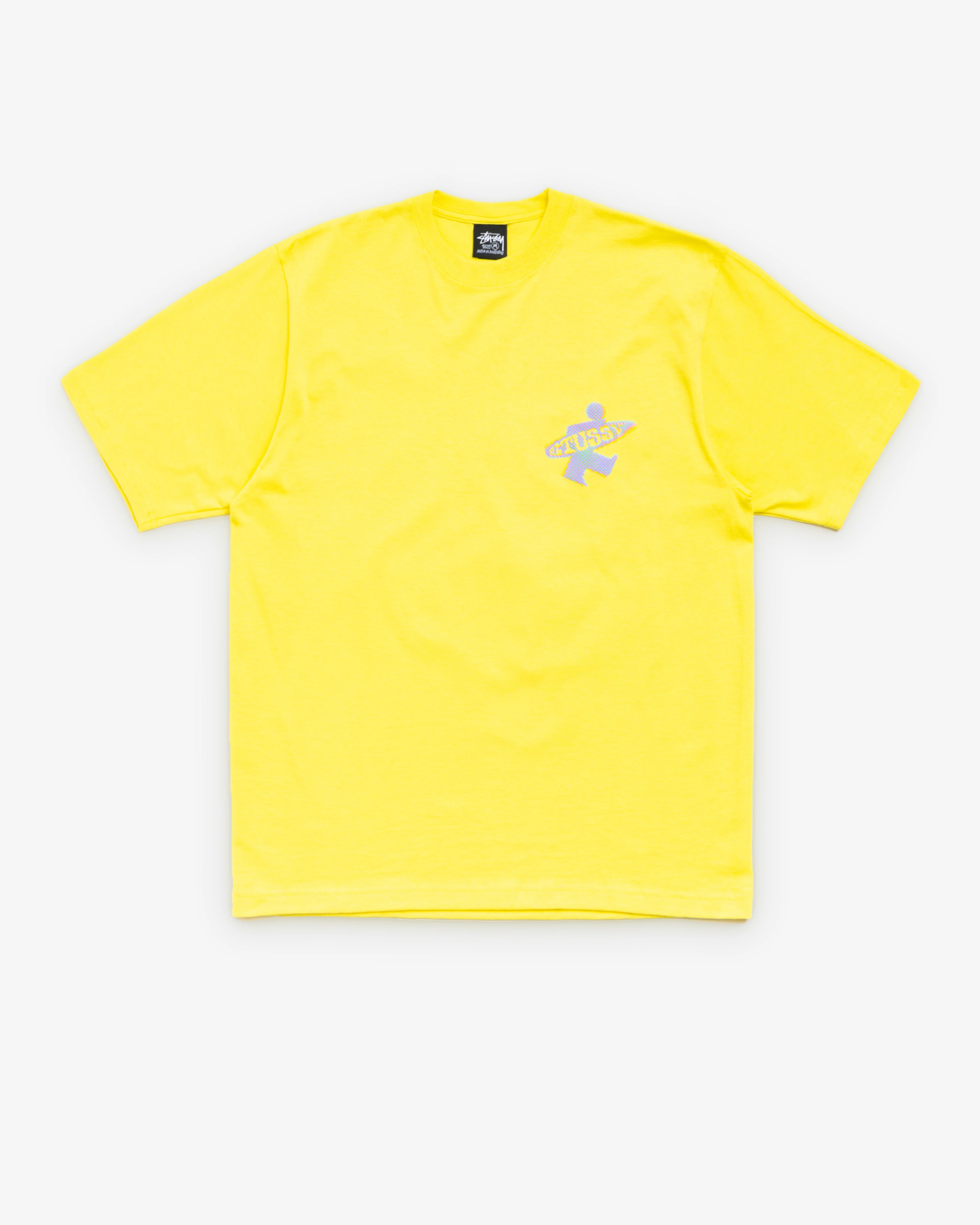Stüssy - Men's Dot Surf Tee - (Lemon) - Image 2