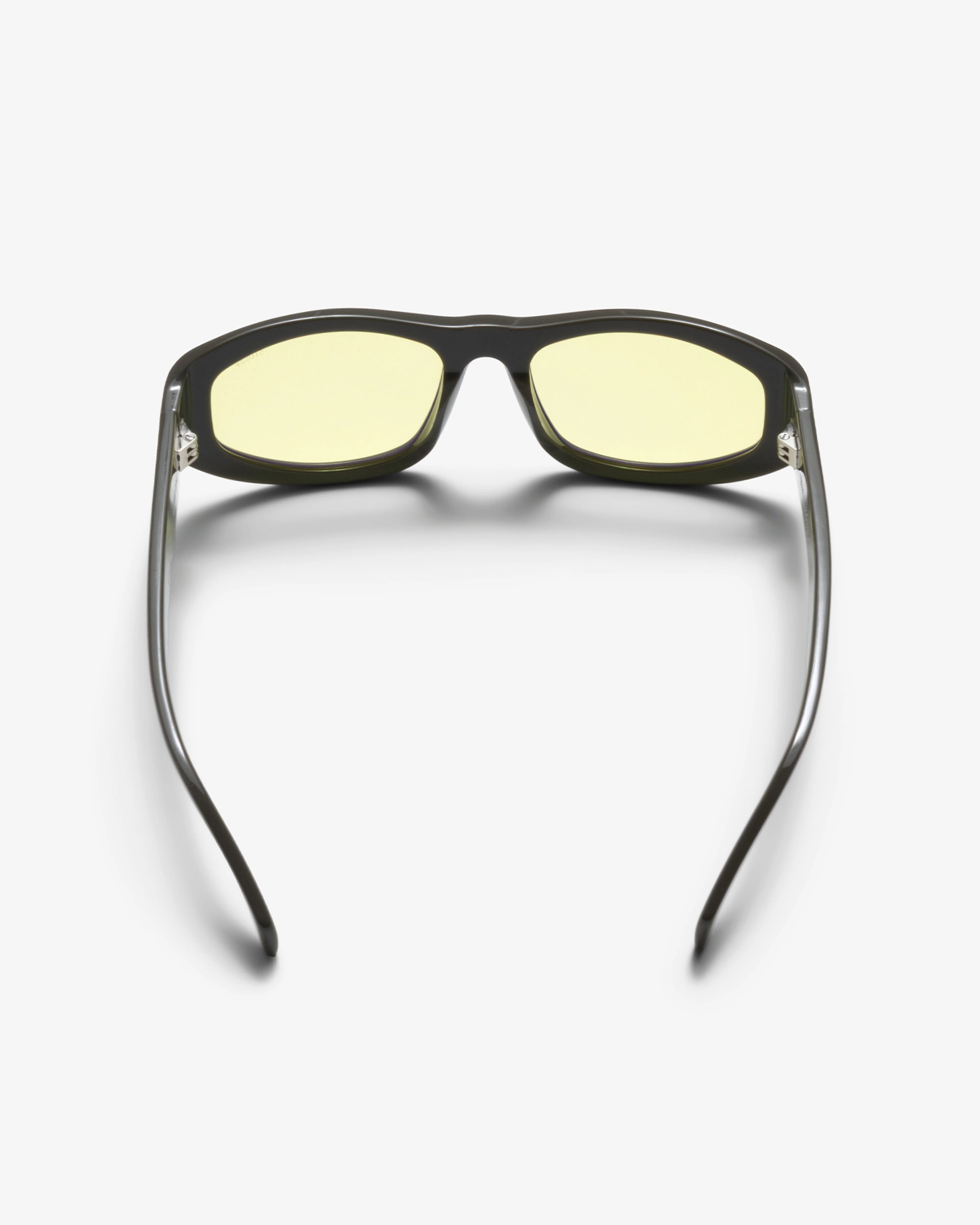 Stüssy - Men’s Landon Sunglasses - (Grey/Yellow) - Image 3