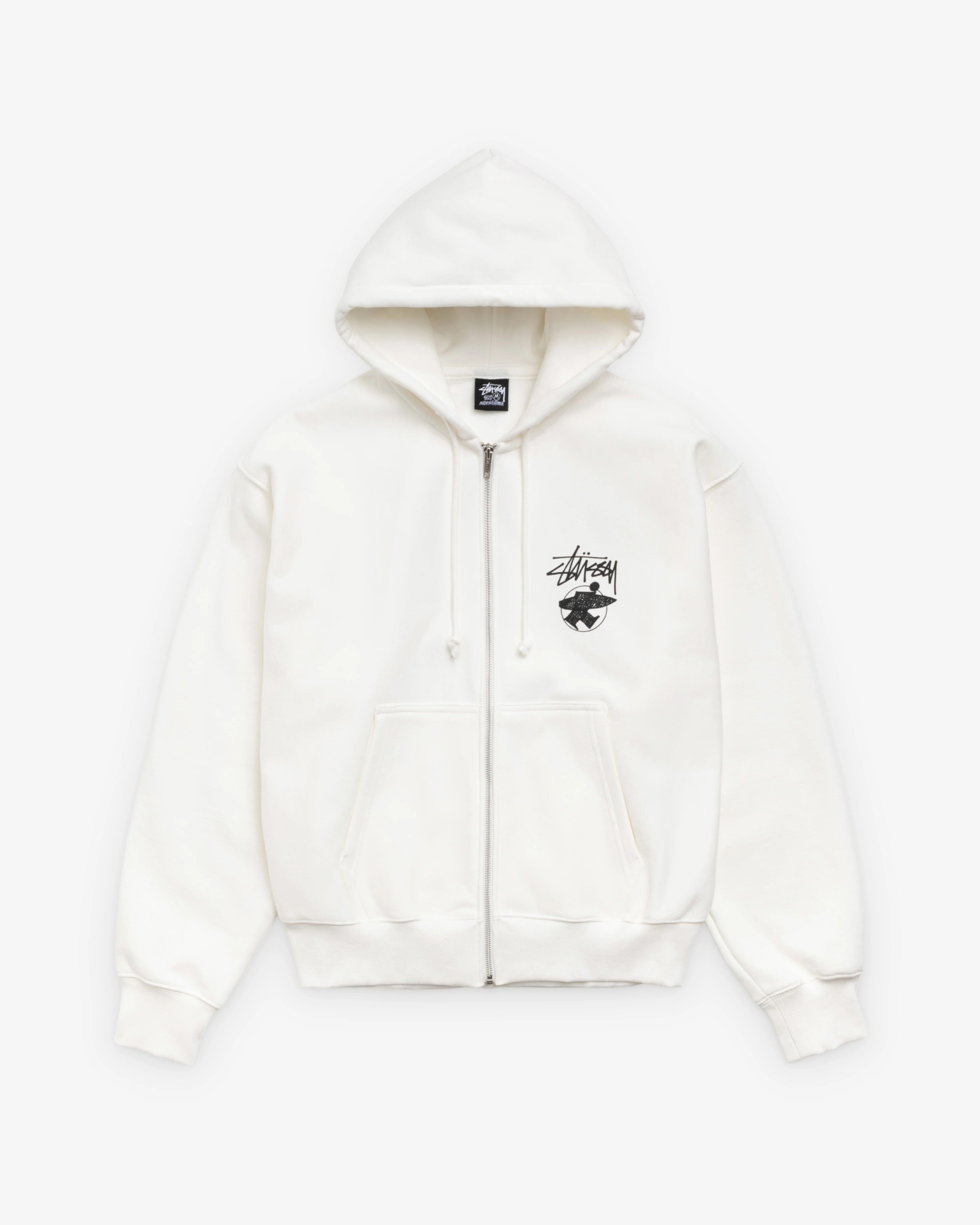 Stussy - Men's Long Haul Zip Hood - (Off White)