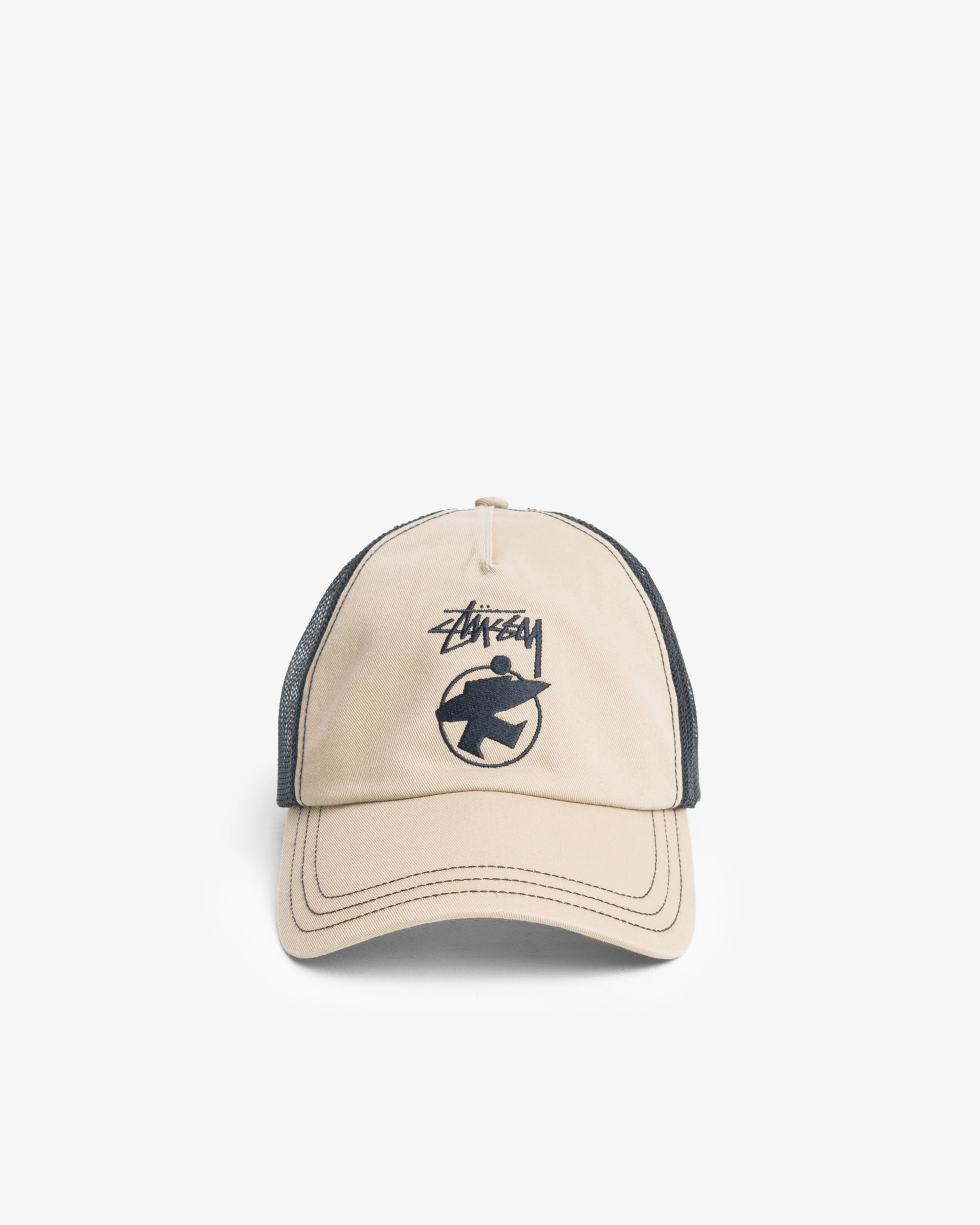 Stüssy - Men's Lp Beach Roots Trucker Cap - (Tan)