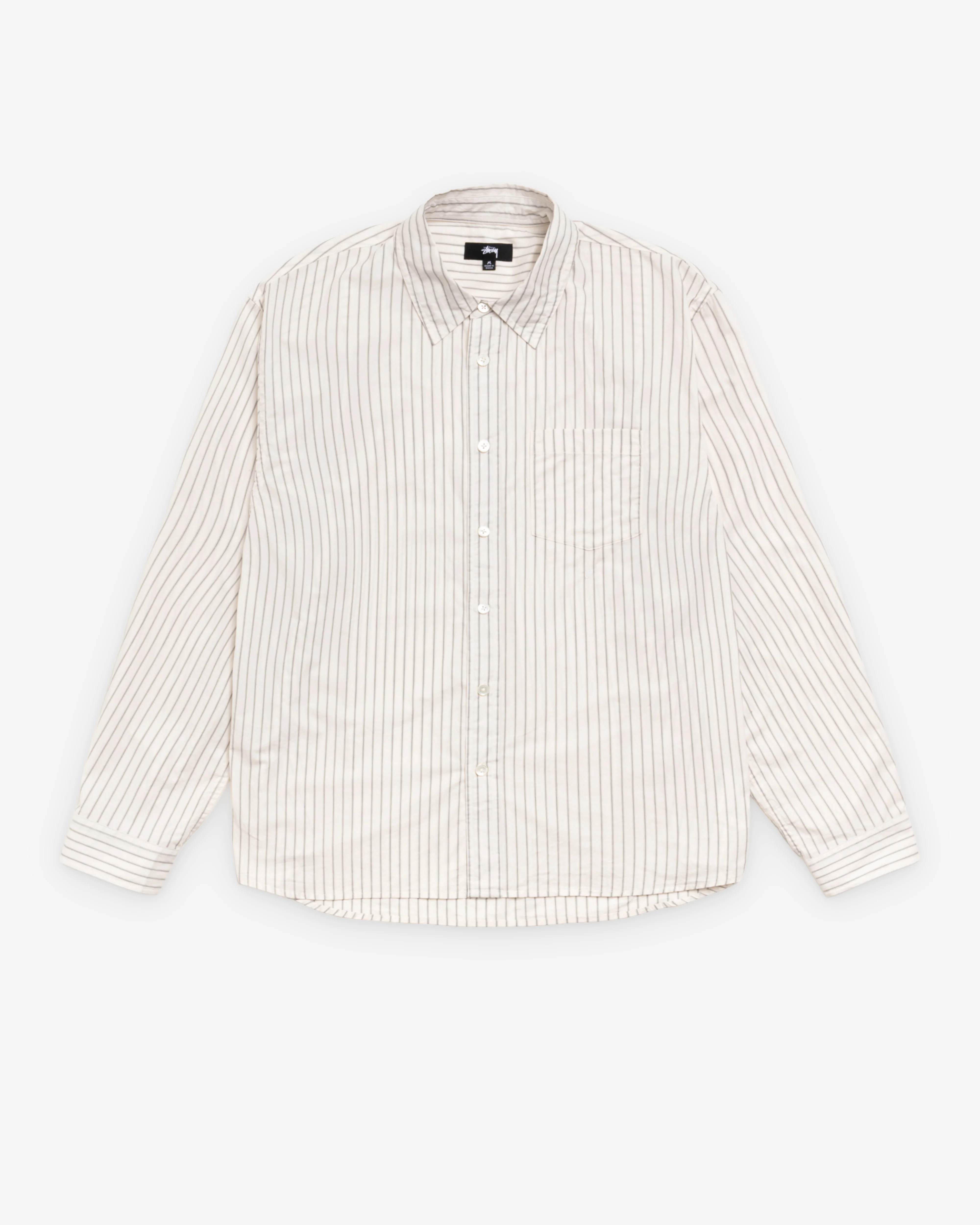 Stüssy - Men's Standard Ls Shirt - (Stripe)