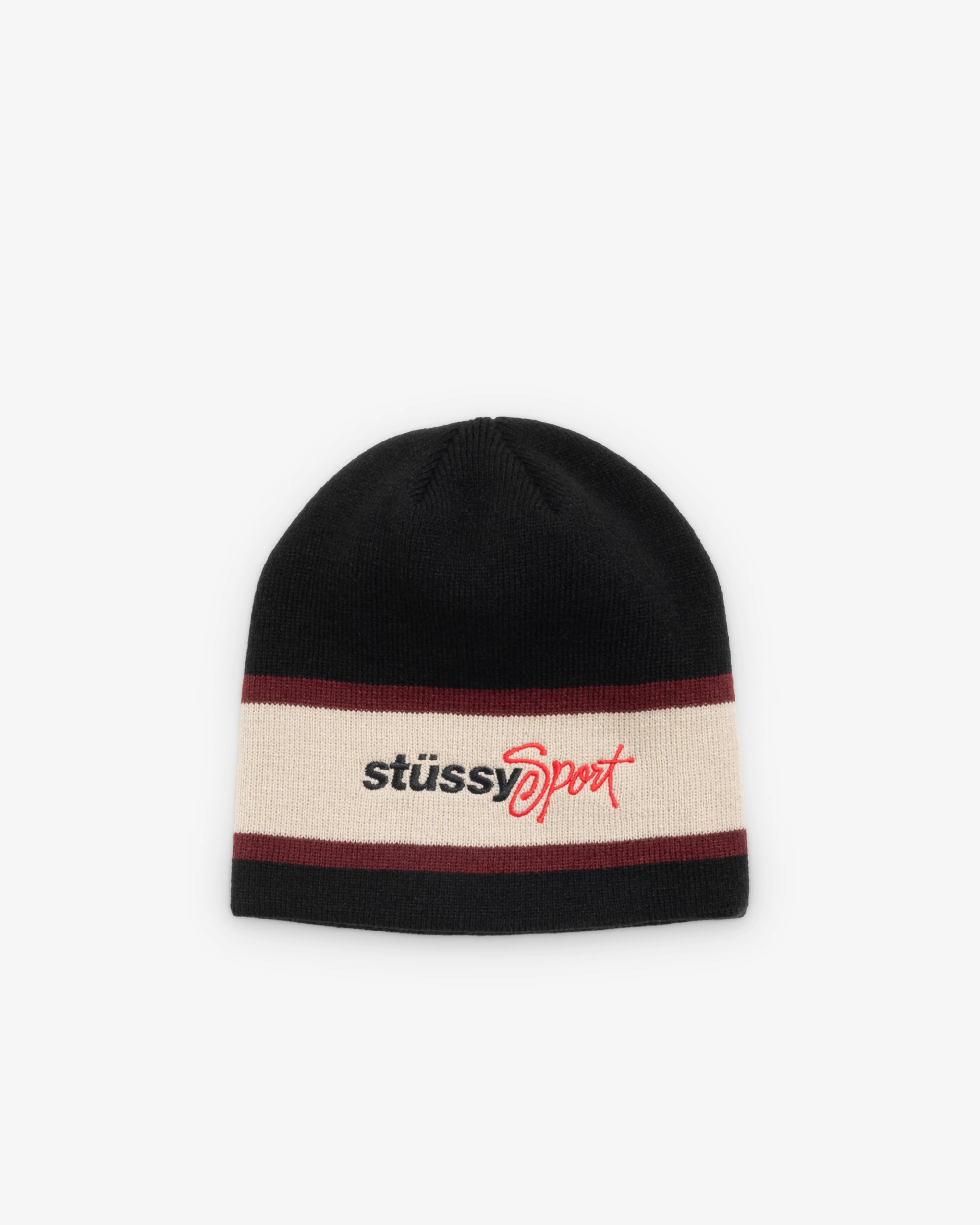 Stüssy - Men's Stüssy Sport Stripe Skullcap - (Black)