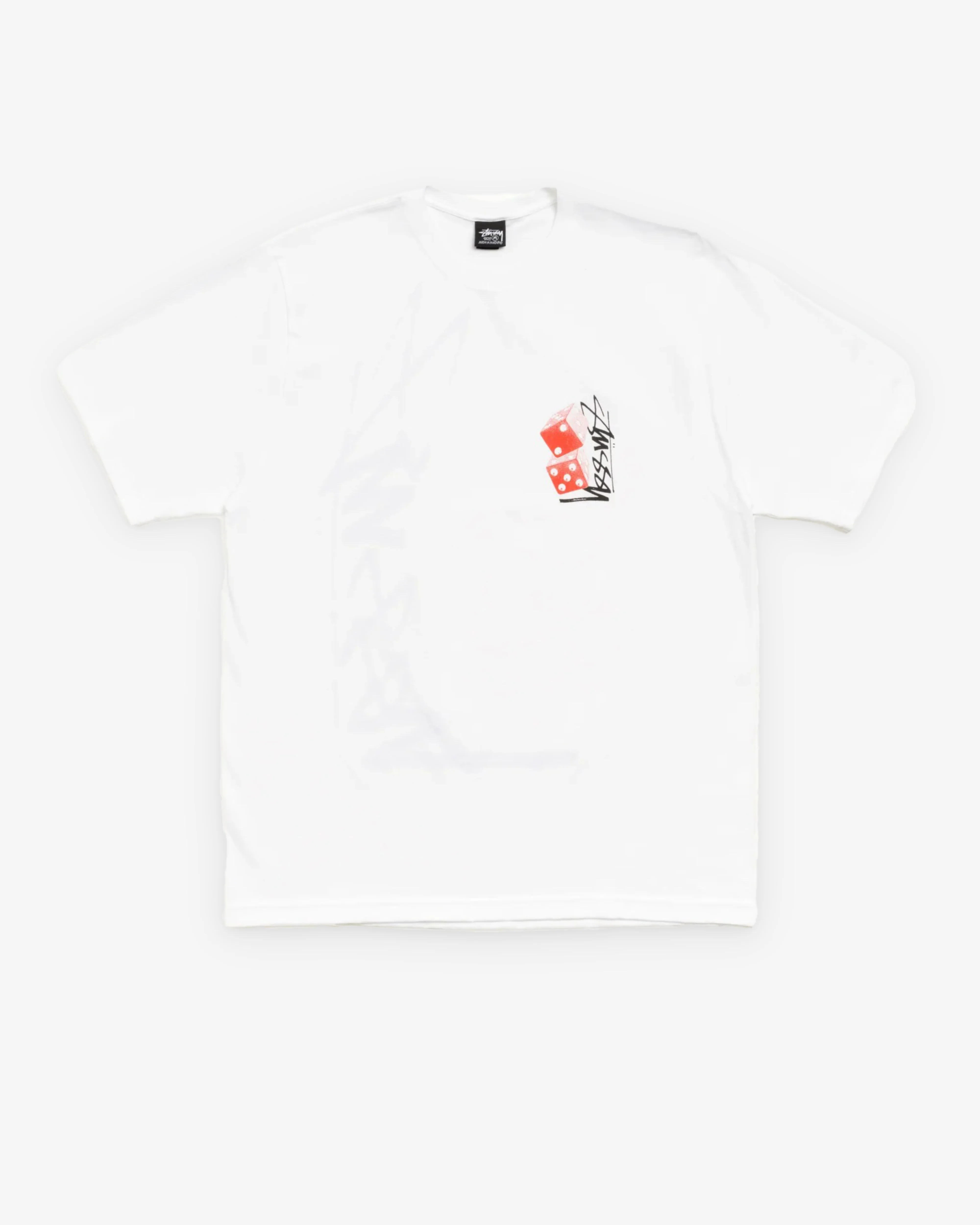 Stüssy - Men's Tall Dice Tee - (White) - Image 2