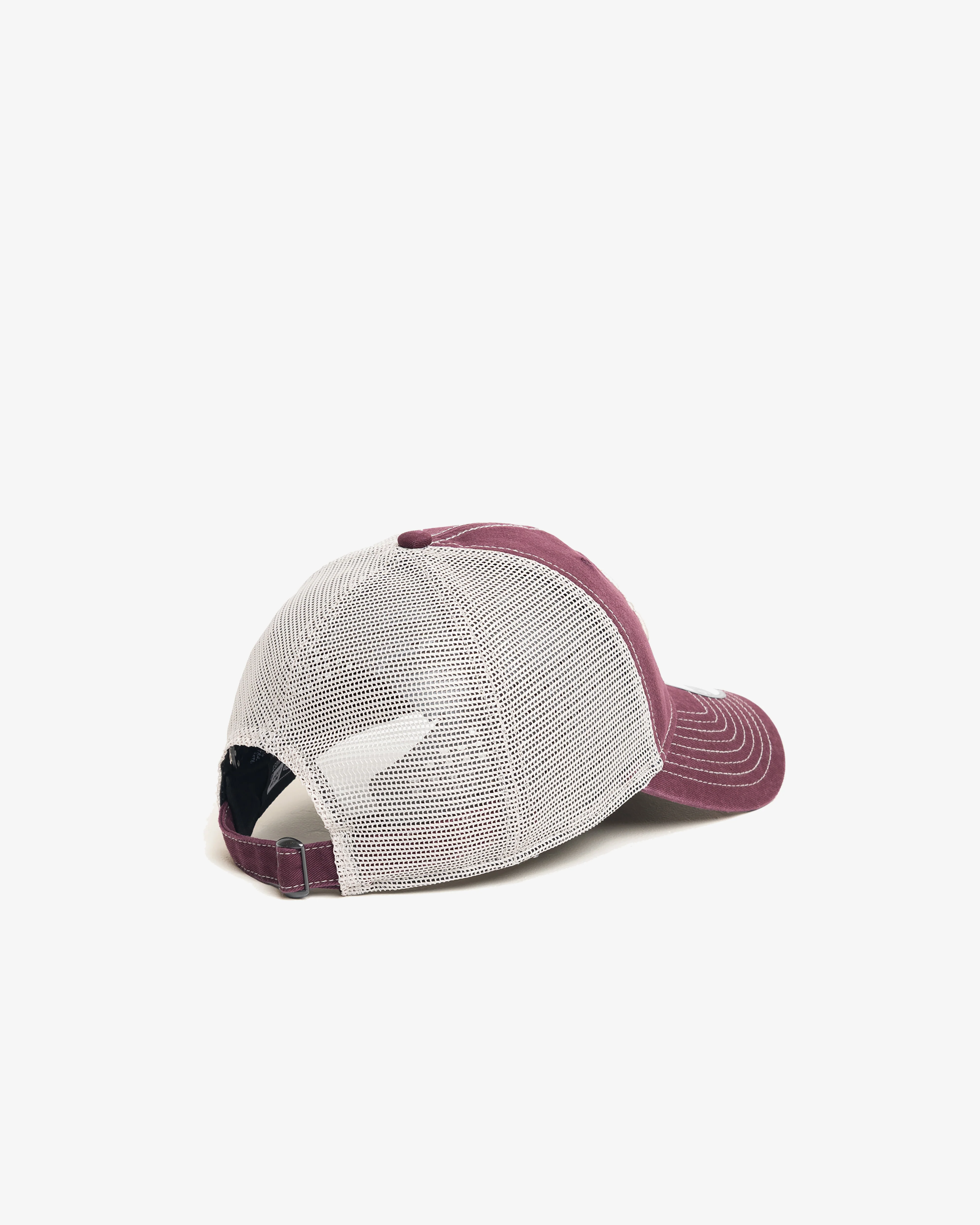 Stüssy - Men's Washed Basic Trucker 9Twenty - (Maroon) - Image 3