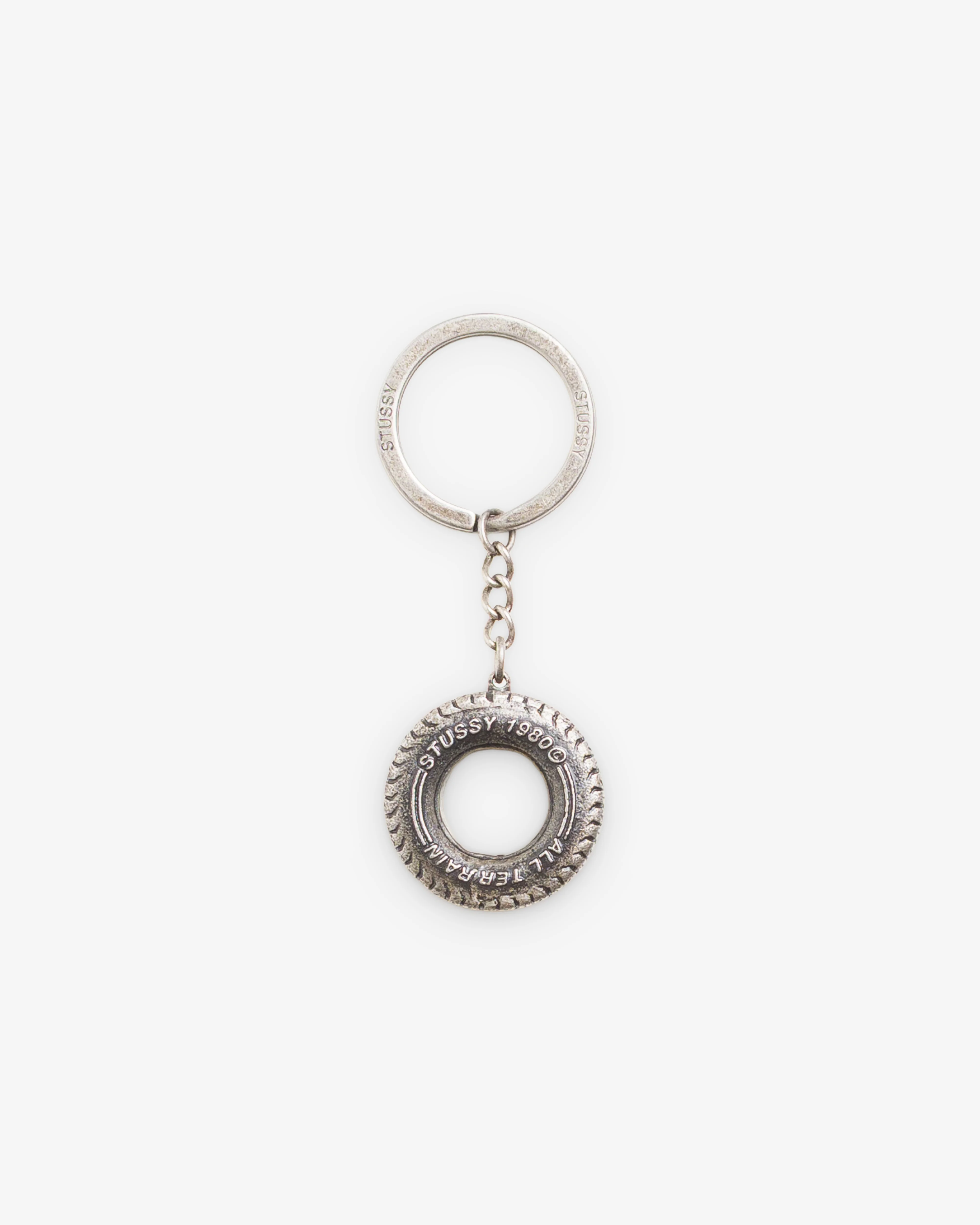 Stüssy - Tire Keychain - (Silver)