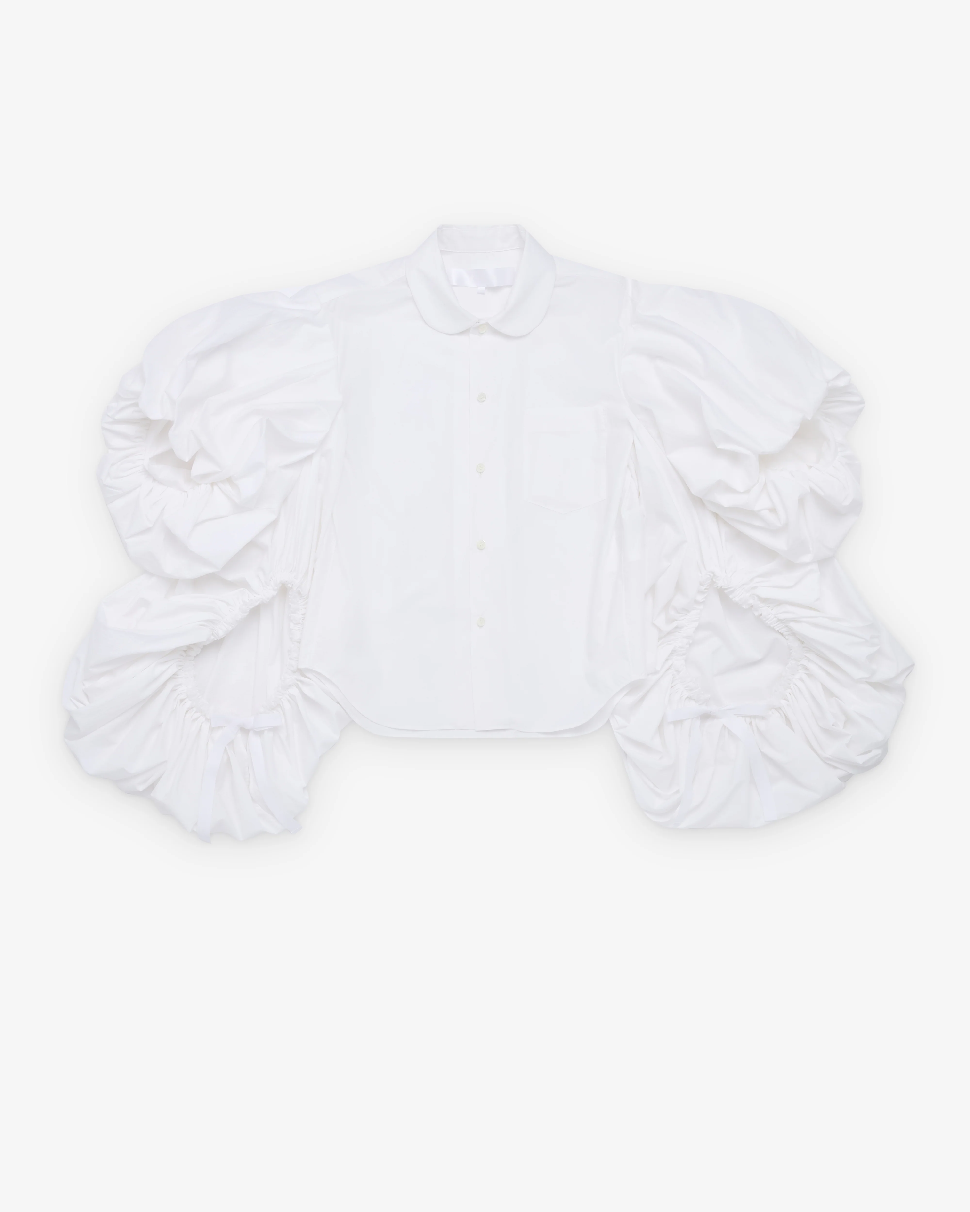 Tao - Women's Double Sleeve Blouse - (White)