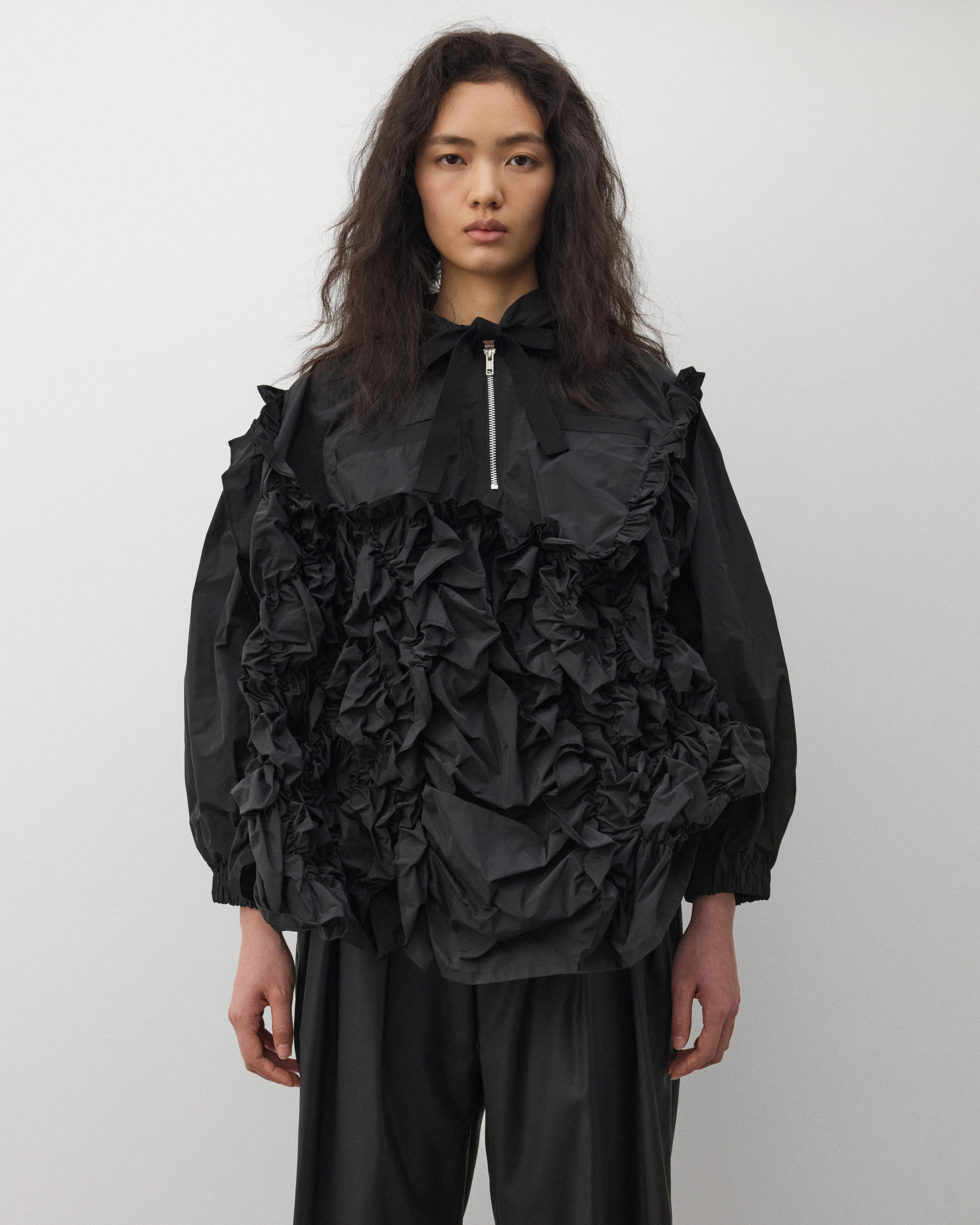 Tao - Women's Hooded Jacket - (Black) - Image 3