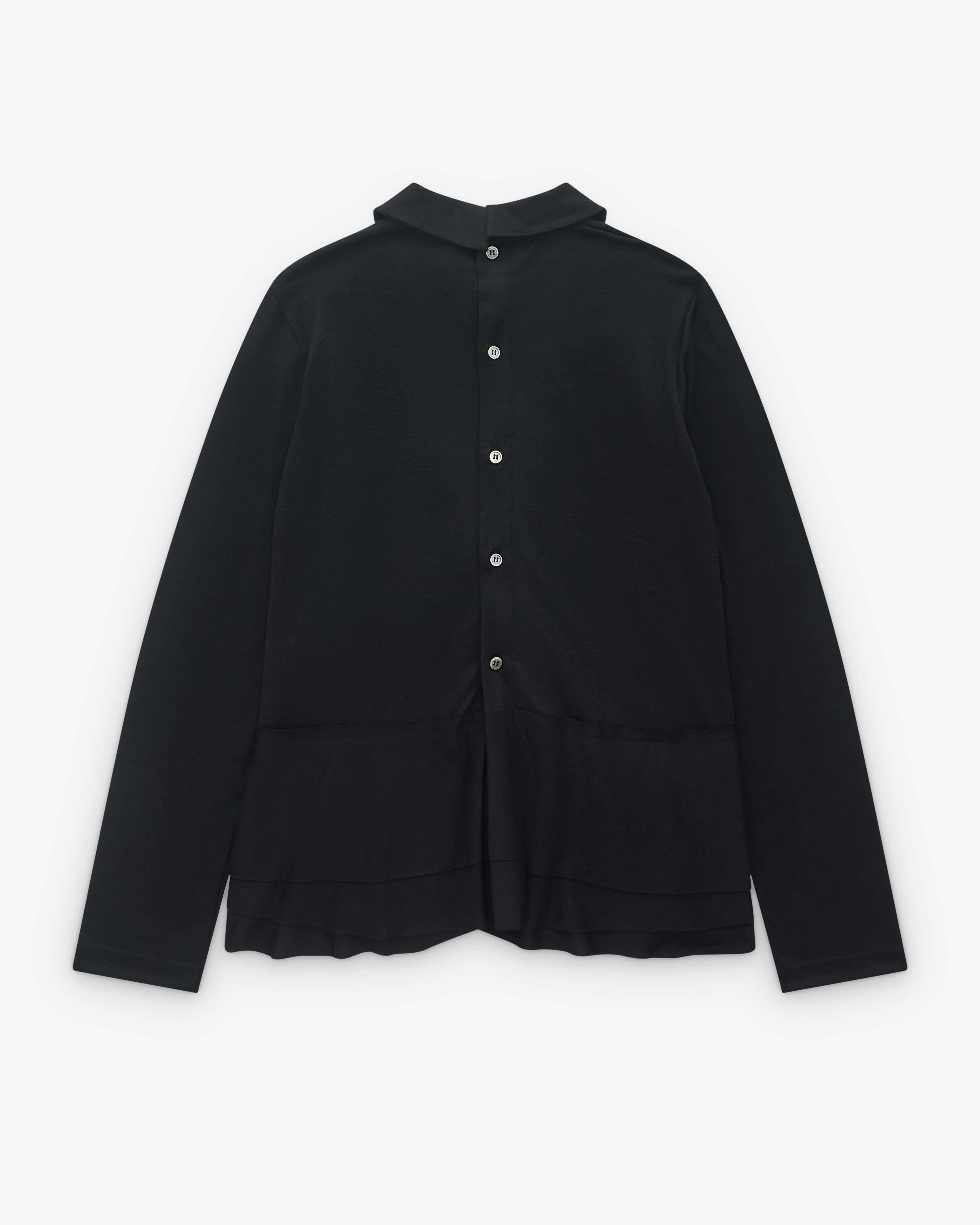 Tao - Women’s Peplum Hem Sweater - (Black) - Image 2
