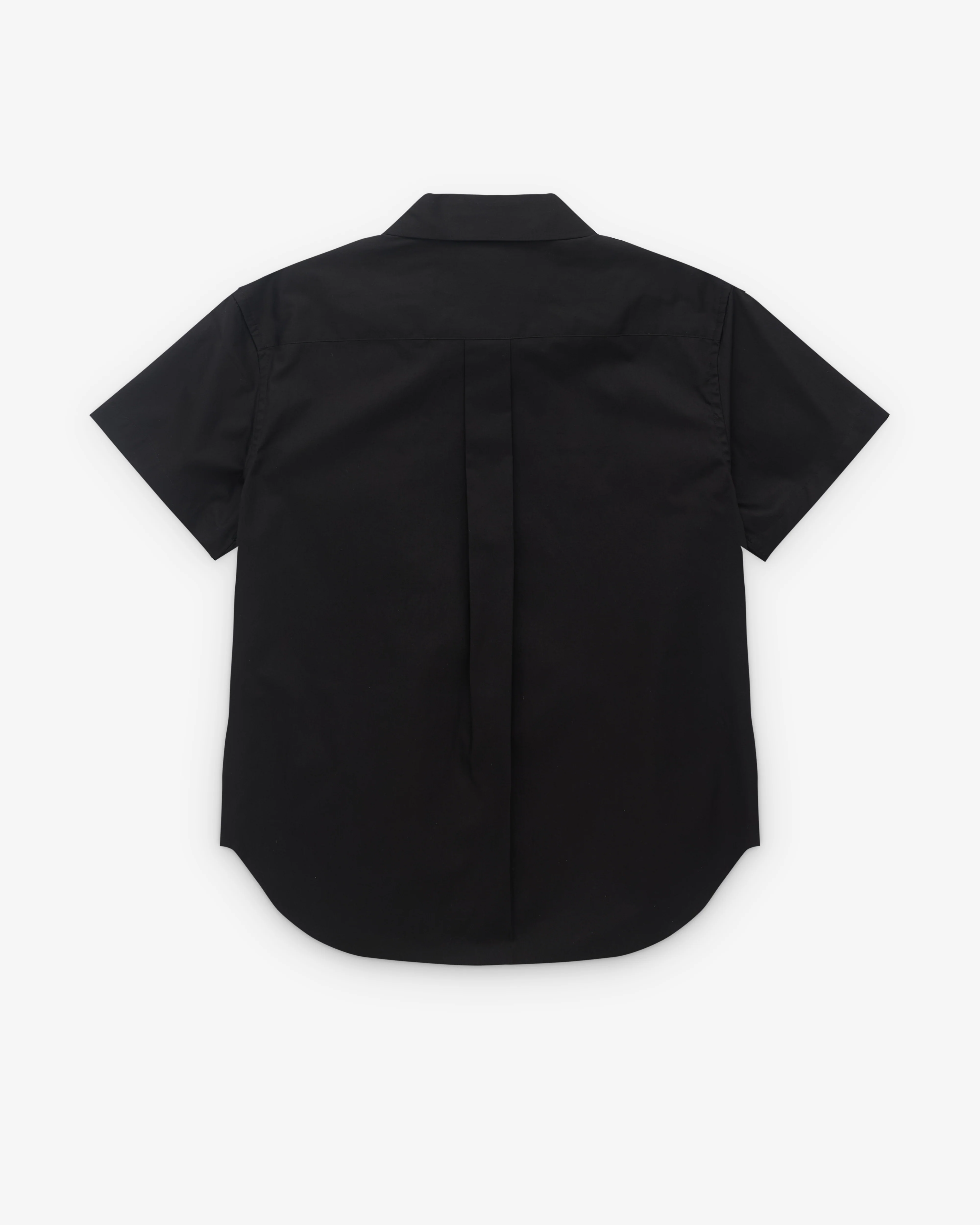 Tao - Women’s Short Sleeve Floral Applique Shirt - (Black) - Image 2