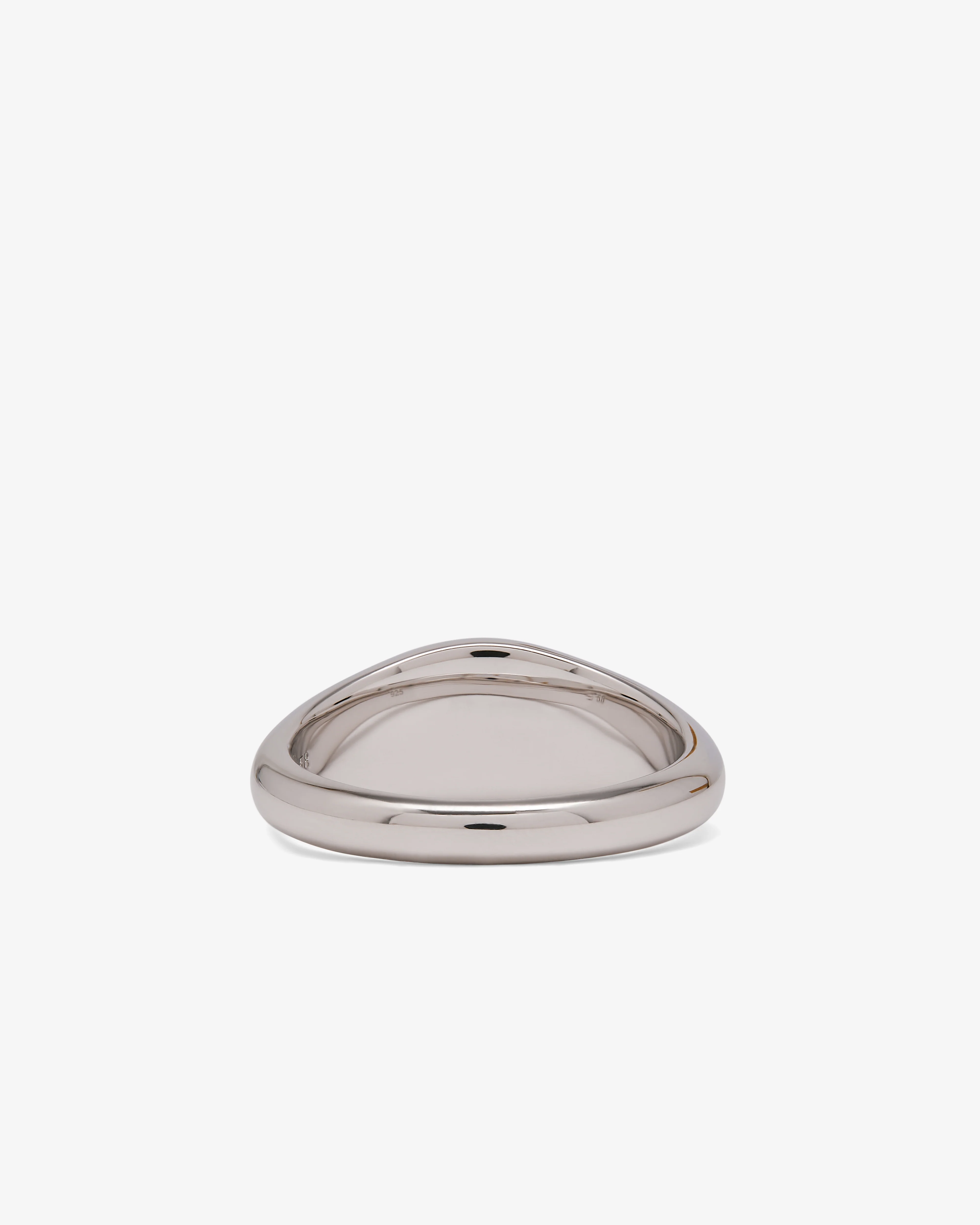 Tom Wood - Joe Ring White Mother Of Pearl - (Sterling Silver) - Image 3