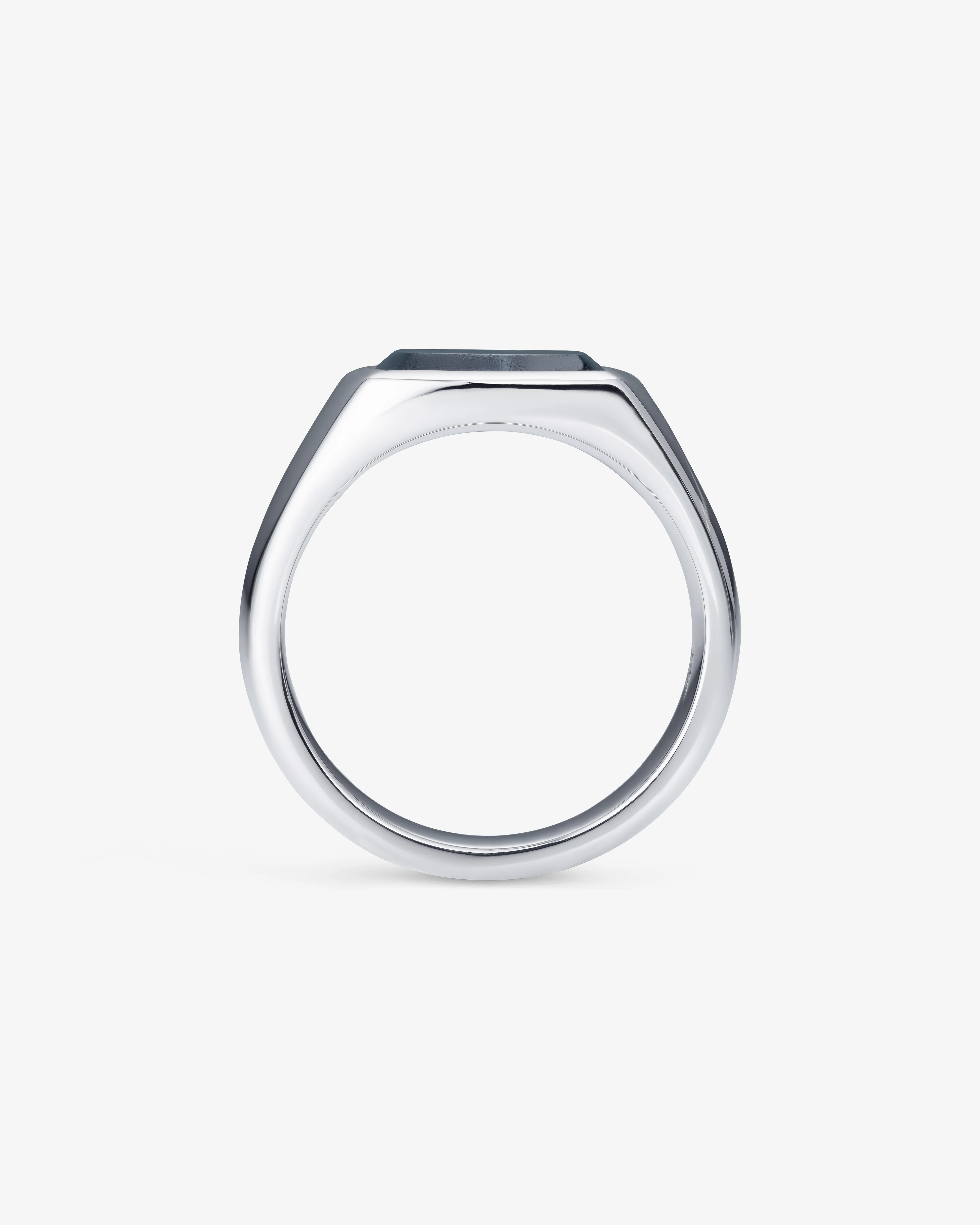 Tom Wood - Kay Ring Blue Hawk Eye - (Silver) - Image 3