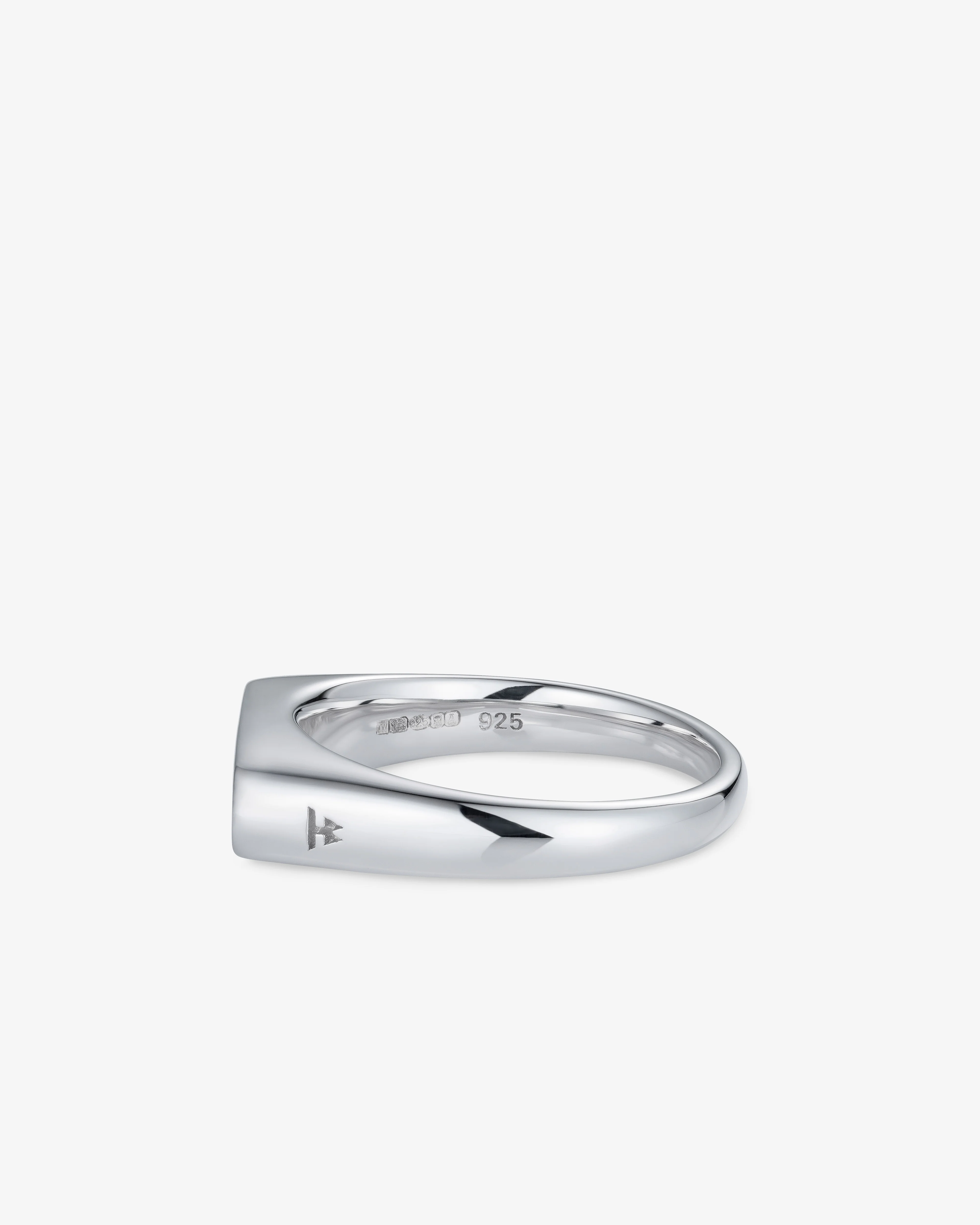 Tom Wood  - Mario Ring Larvikite -  (Silver) - Image 2