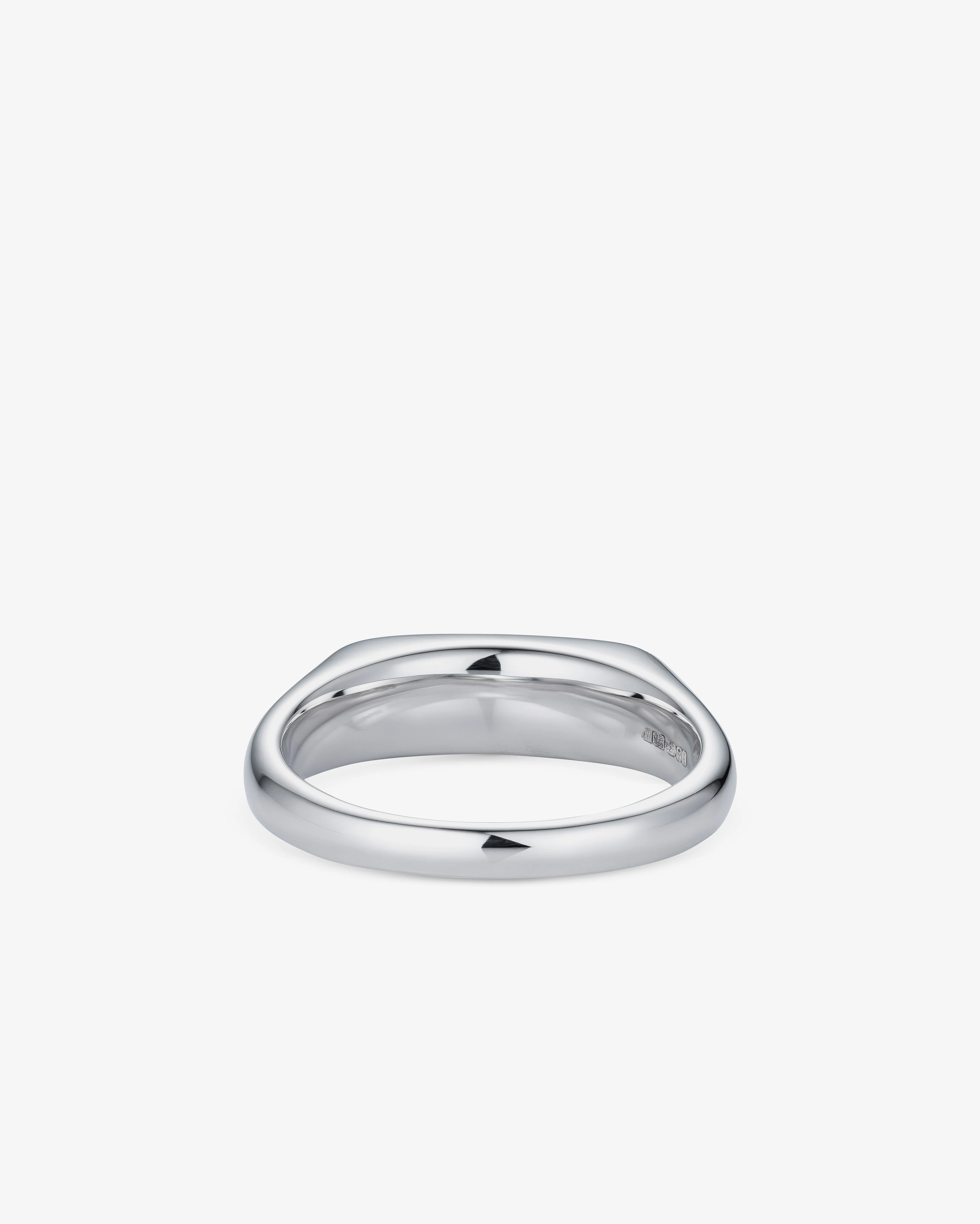 Tom Wood  - Mario Ring Larvikite -  (Silver) - Image 3