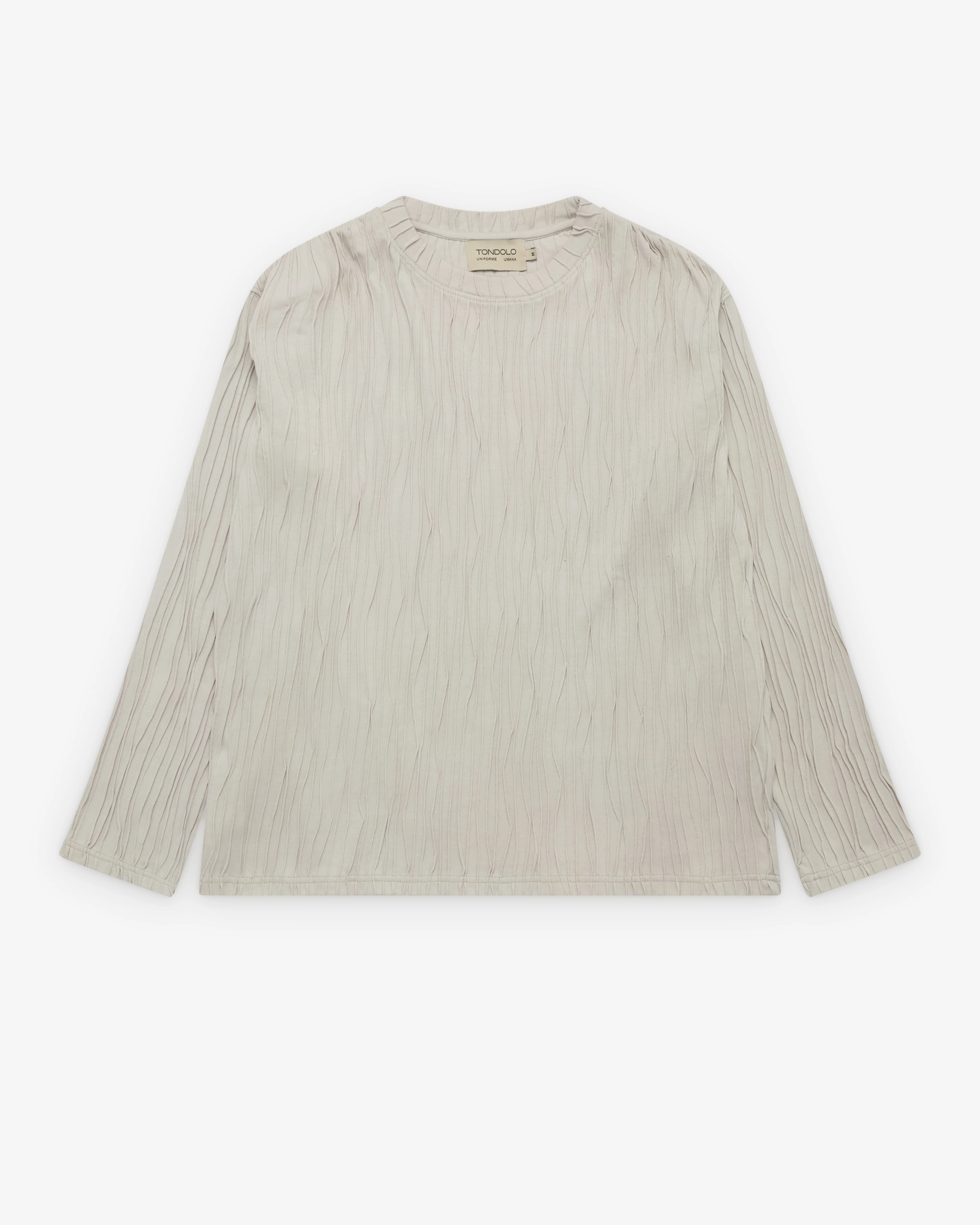 Tondolo - Men's Gilled Long Sleeve T-Shirt - (Birch)
