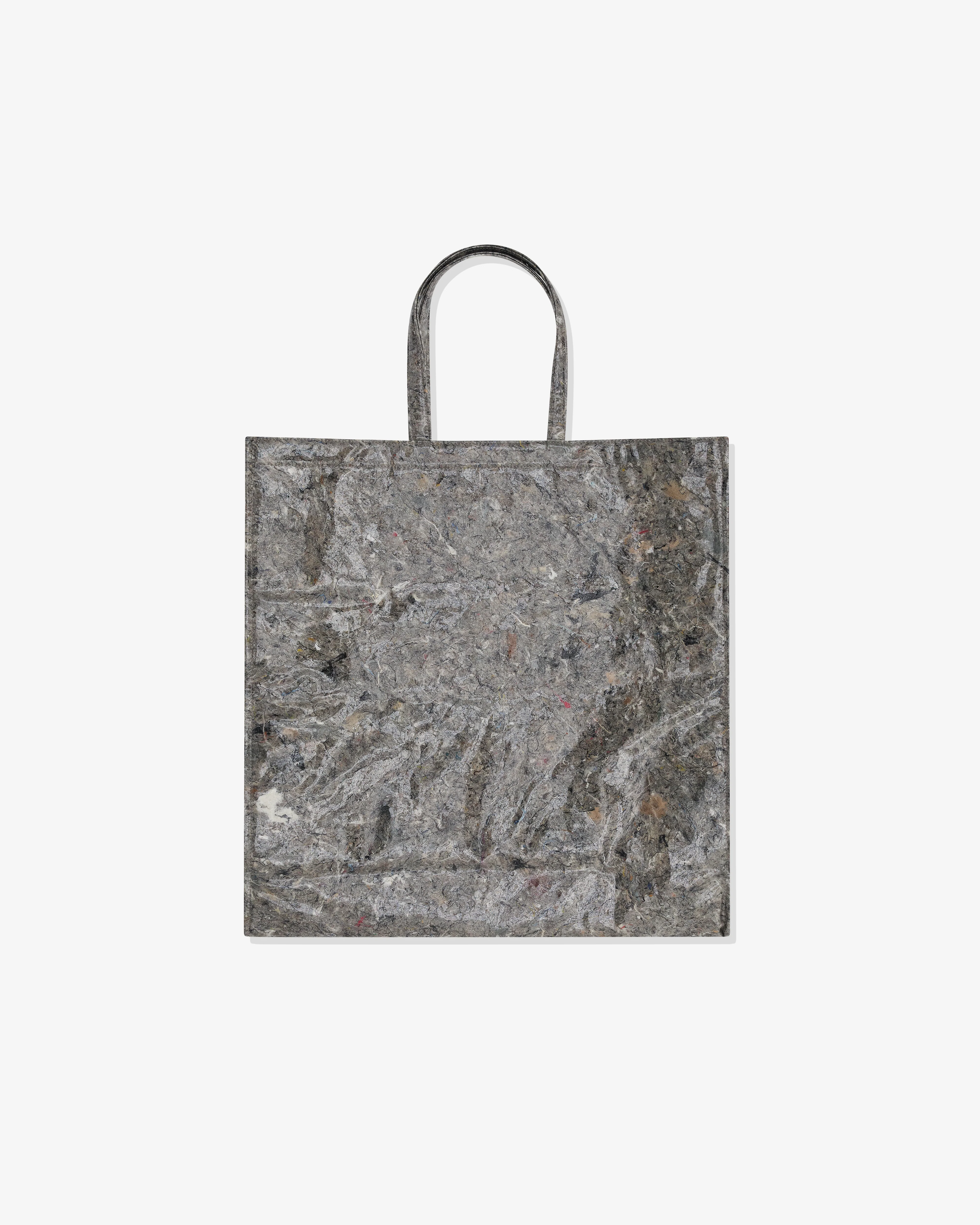 Uma Wang - Women’s Large Abstract Print Tote Bag - (Slate Grey)