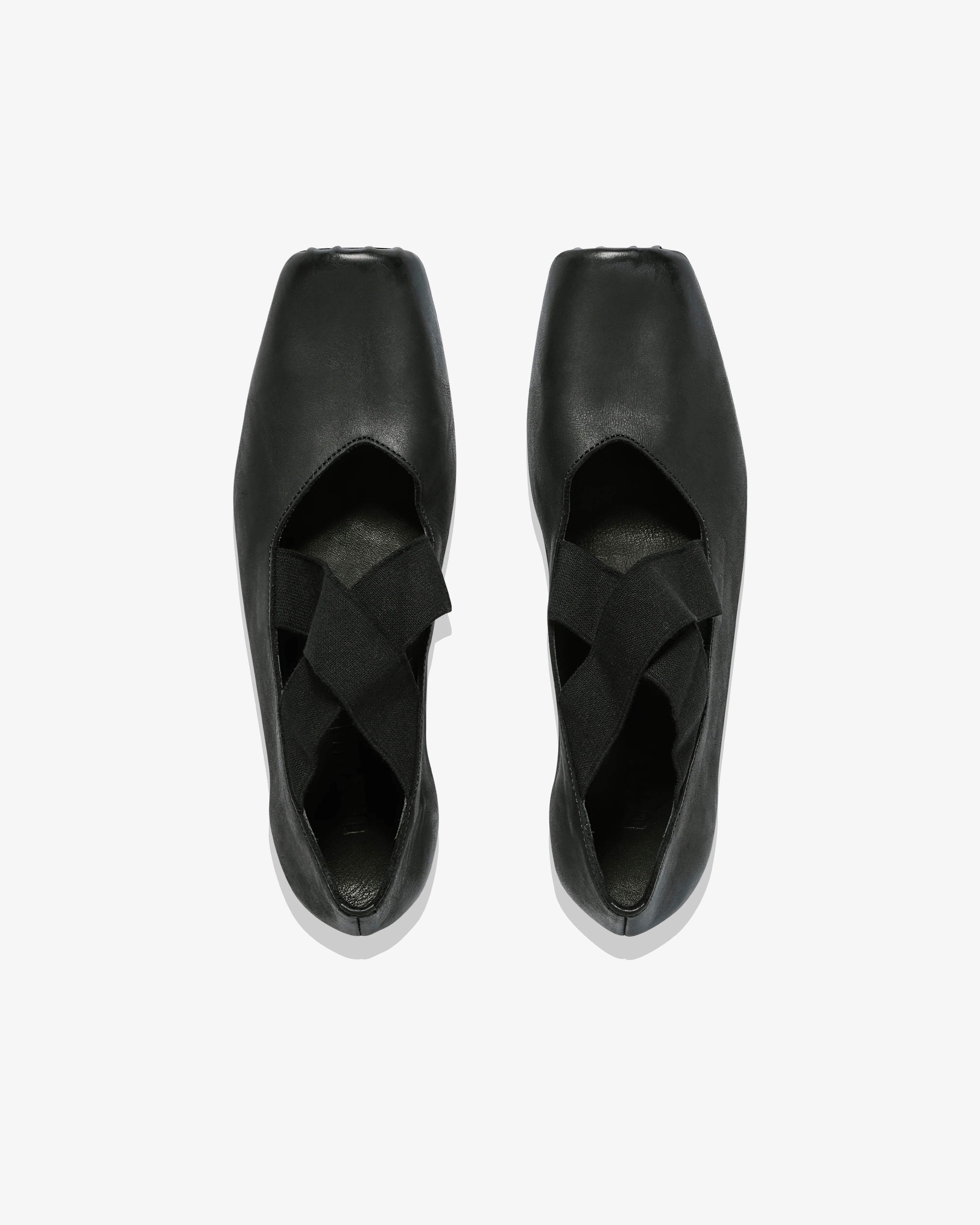 Uma Wang - Women’s High Heel Ballet Shoe - (Black) - Image 2