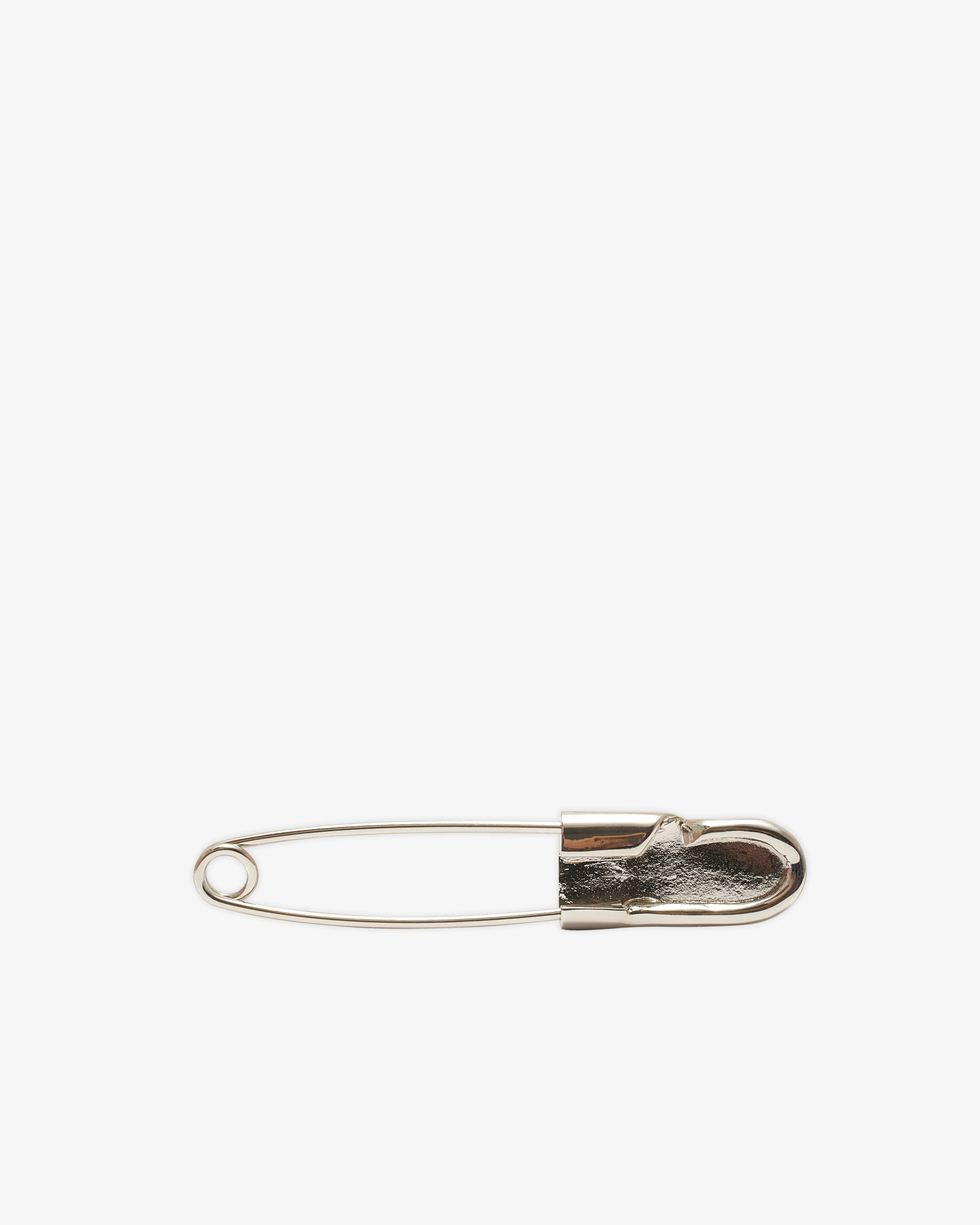 Undercover - Brass Safety Pin - (Silver) - Image 2