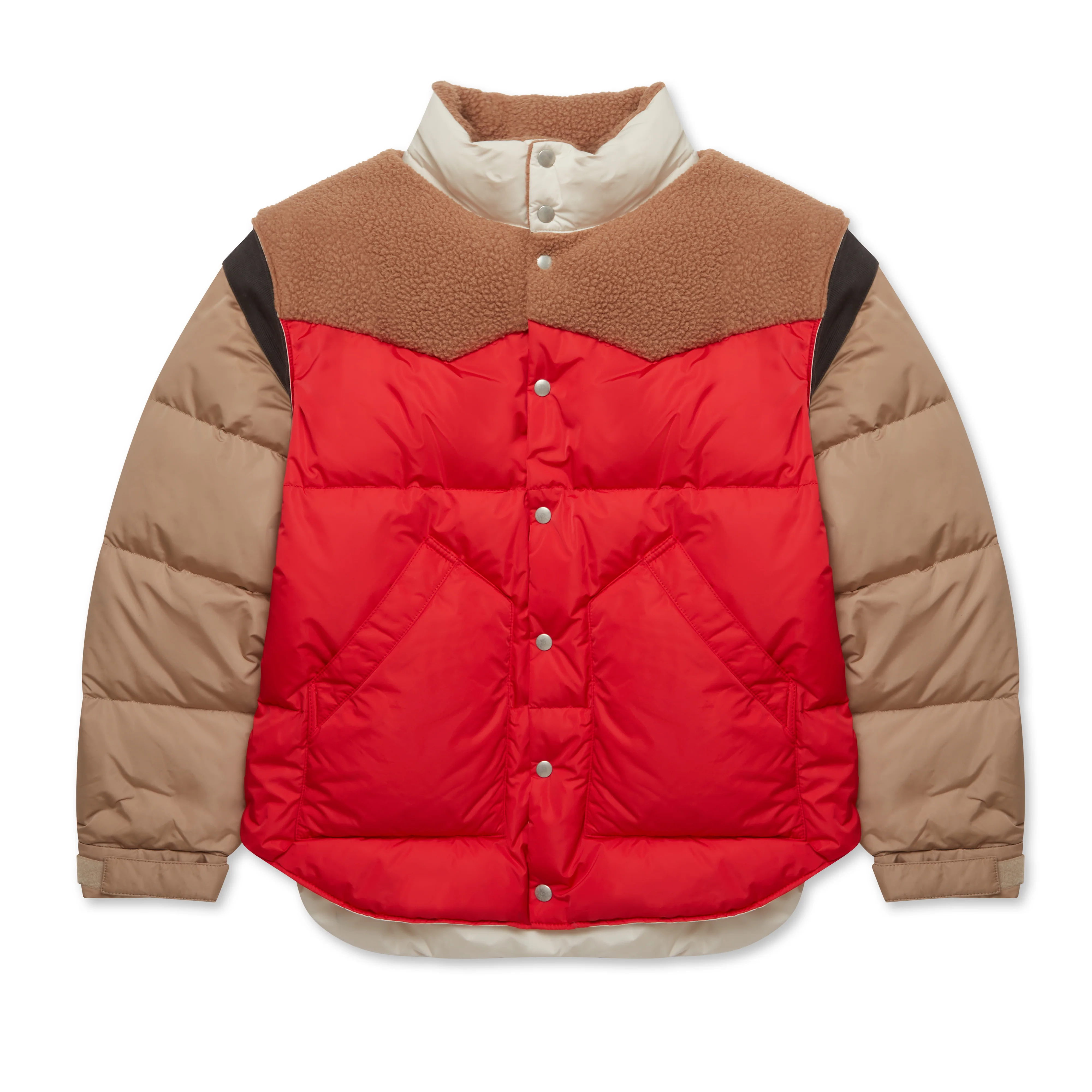 Undercover - Men’s Insulated Blouson - (Biege/Red)