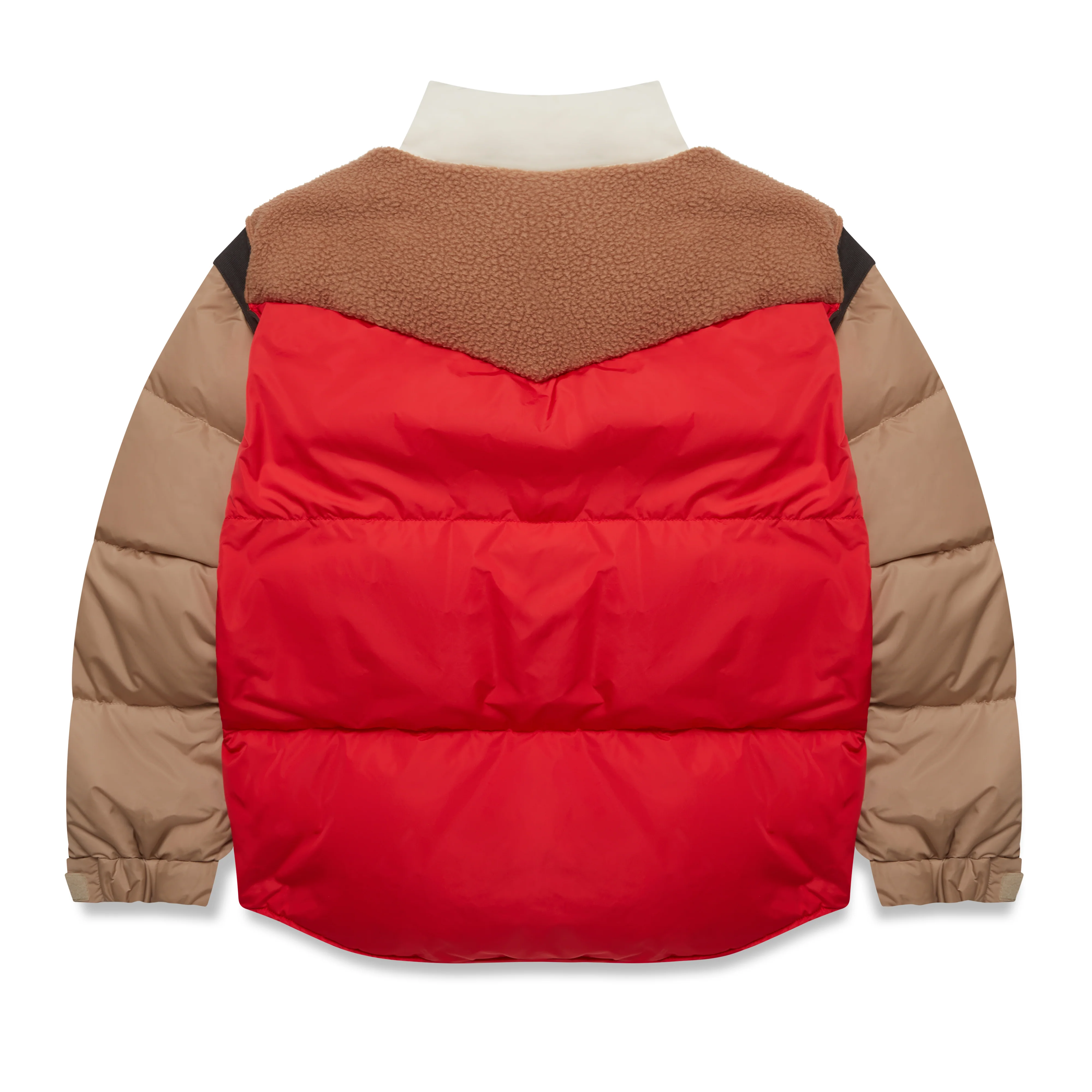Undercover - Men’s Insulated Blouson - (Biege/Red) - Image 2