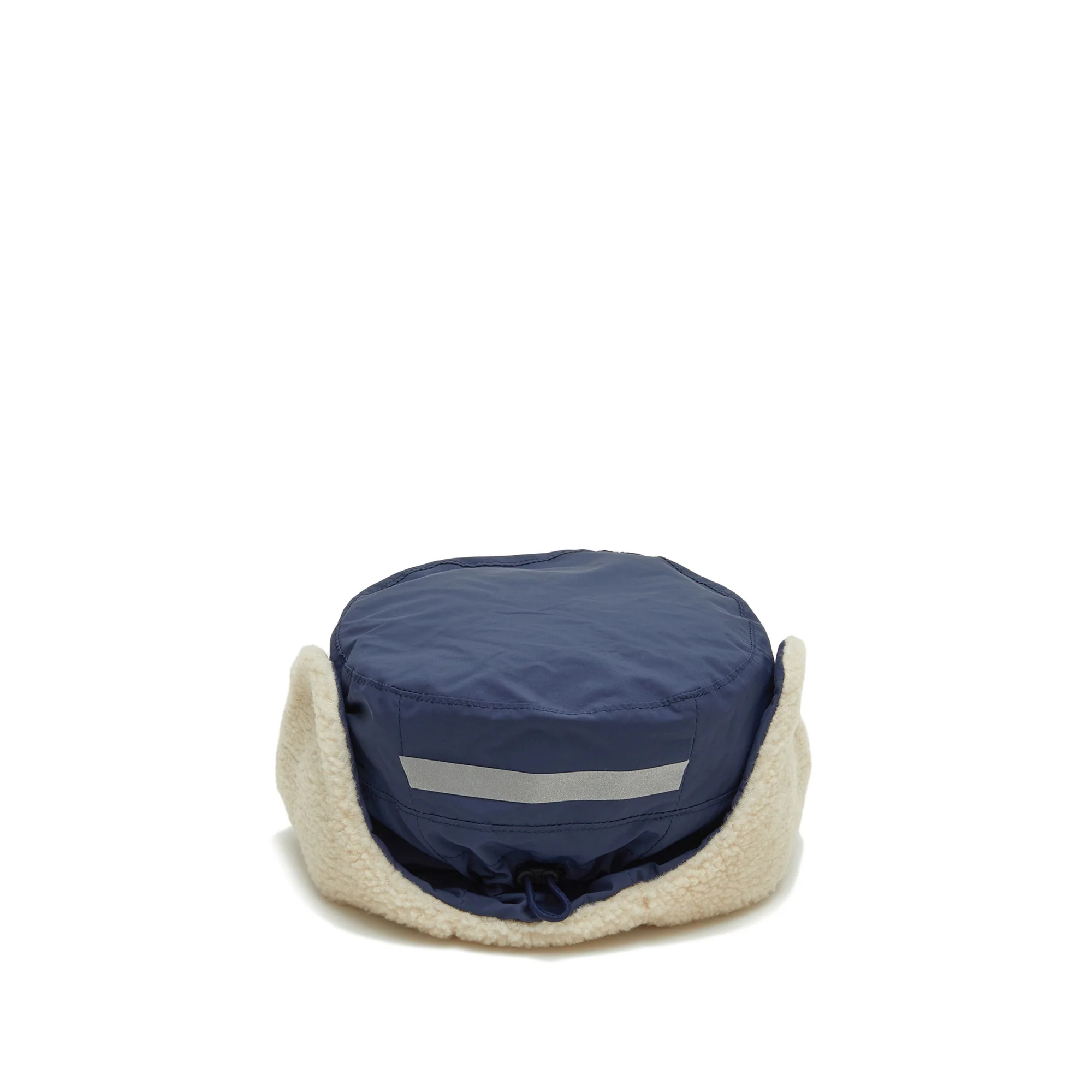 Undercover - Men’s Lined Trapper Hat - (Navy) - Image 4