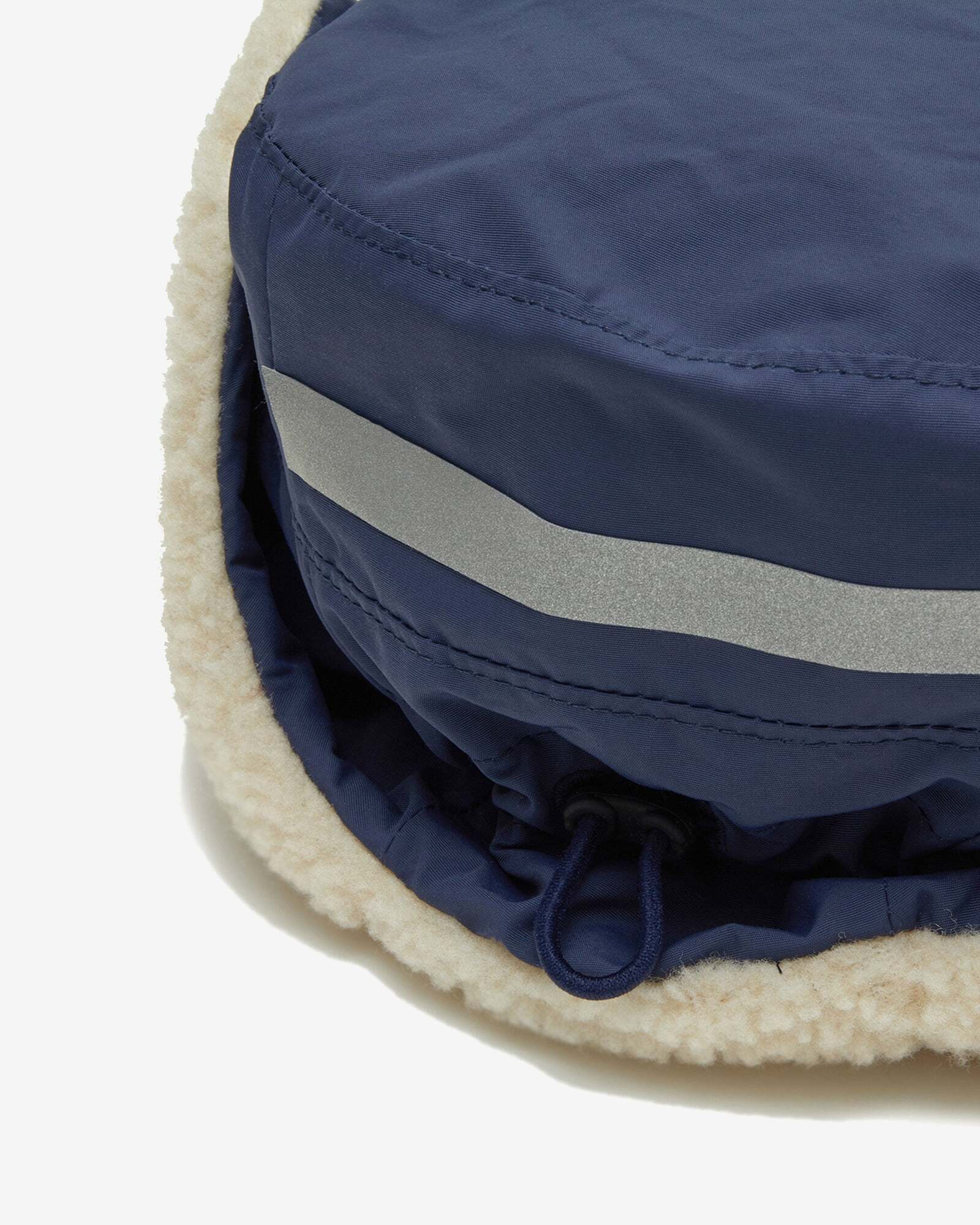 Undercover - Men’s Lined Trapper Hat - (Navy) - Image 5