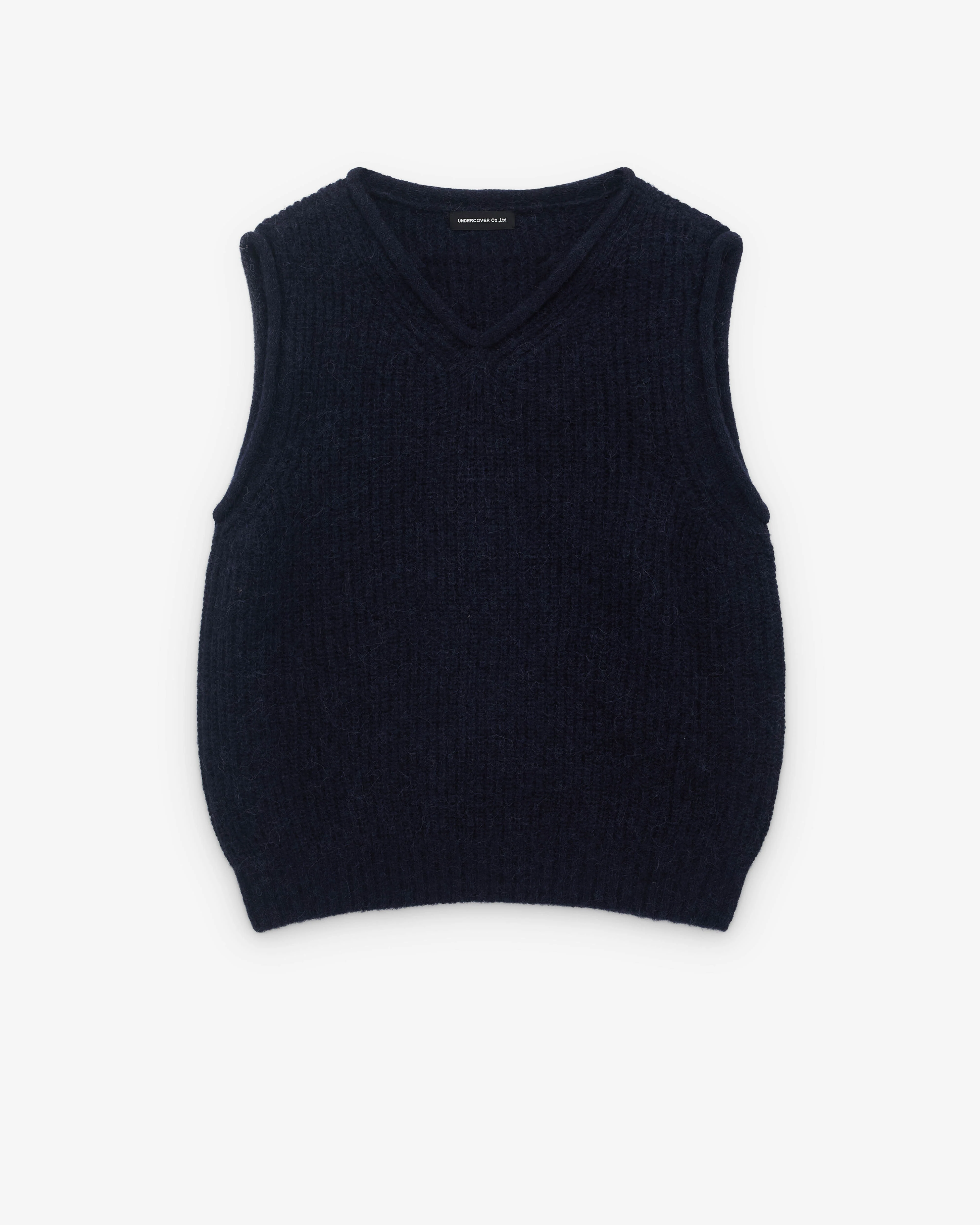 Undercover - Men’s Ribbed Knit Vest - (Navy)