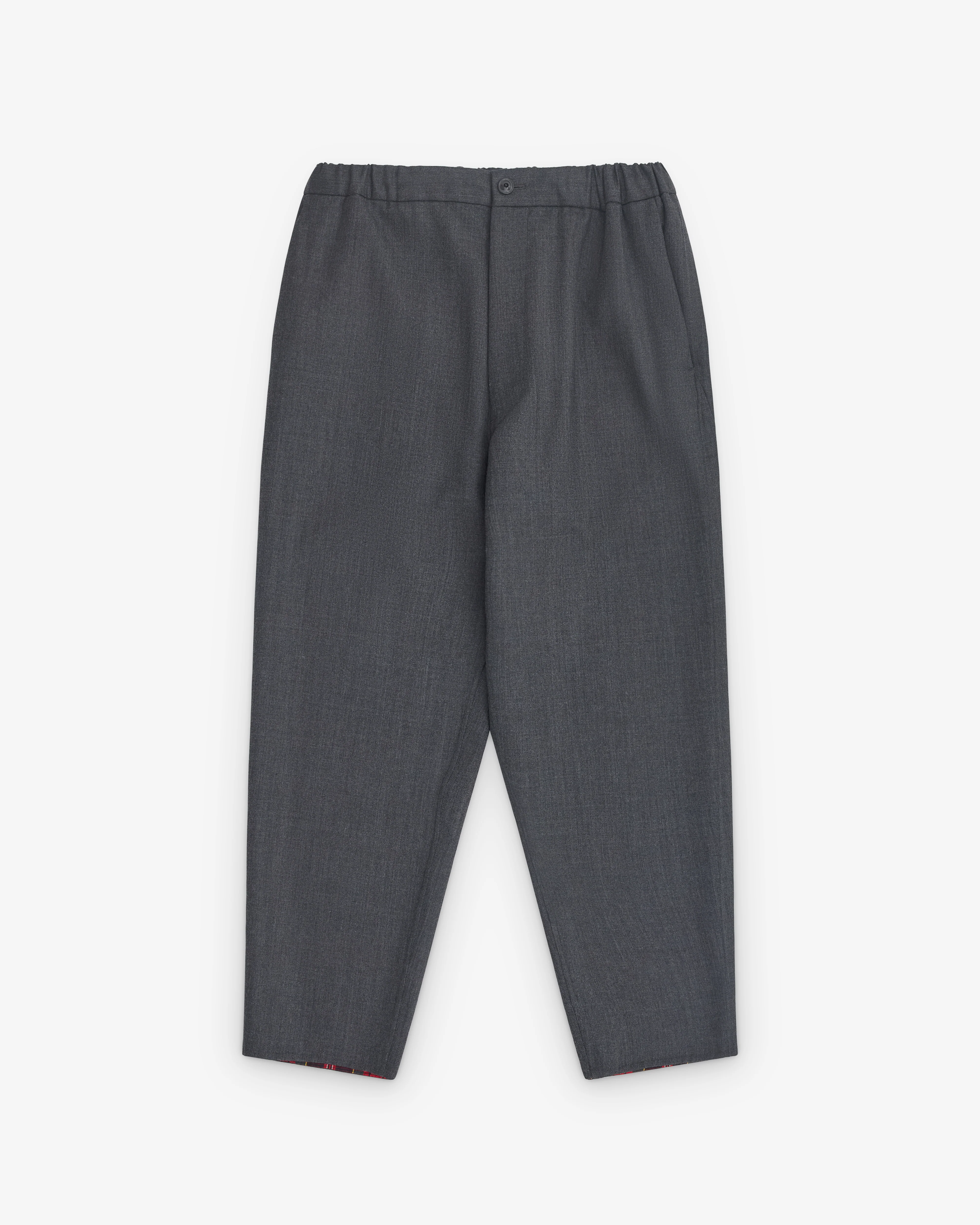 Undercover - Men's Check Lined Trousers - (Charcoal)