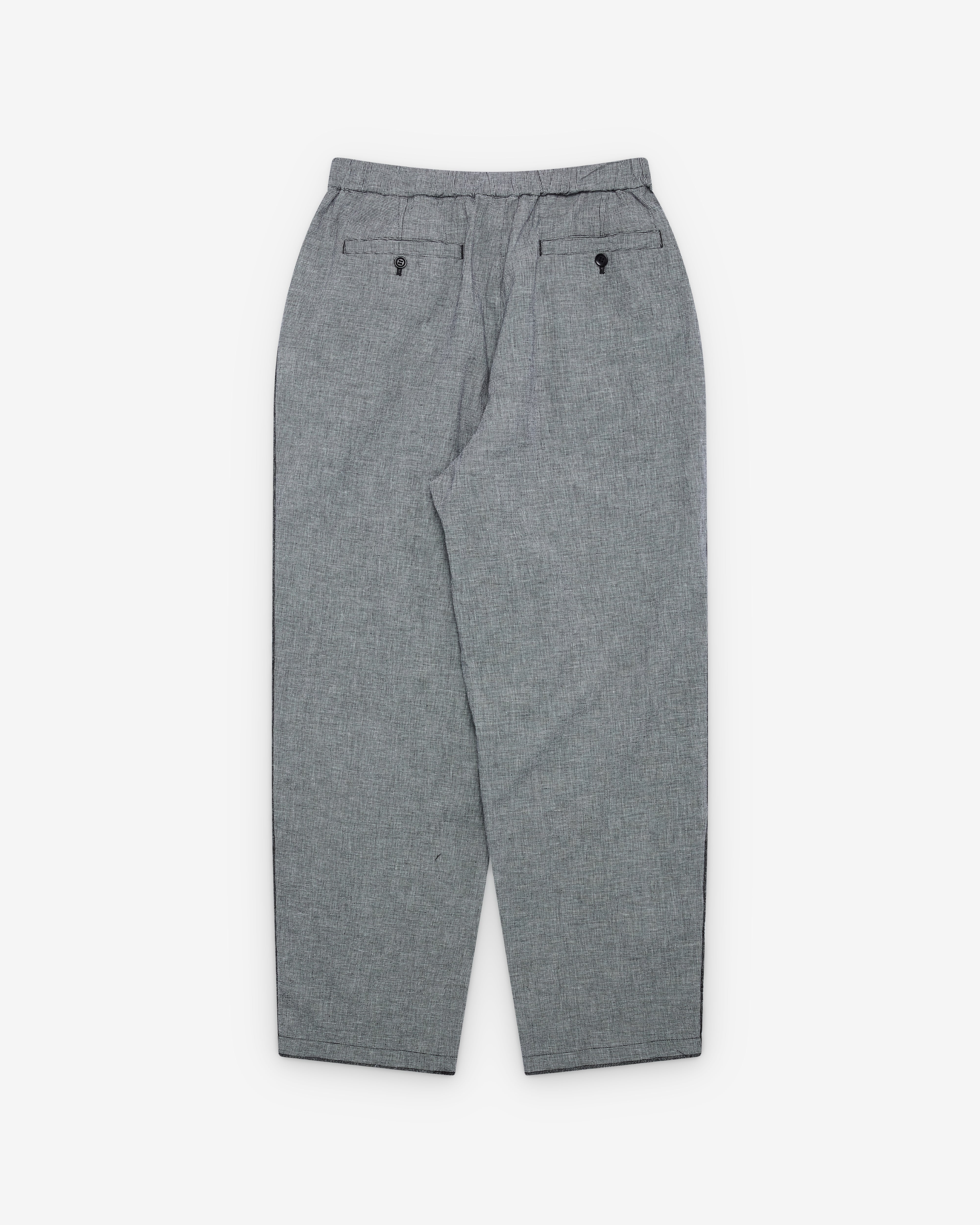 Undercover - Men's Contrast Stitch Trousers - (White/Black) - Image 2