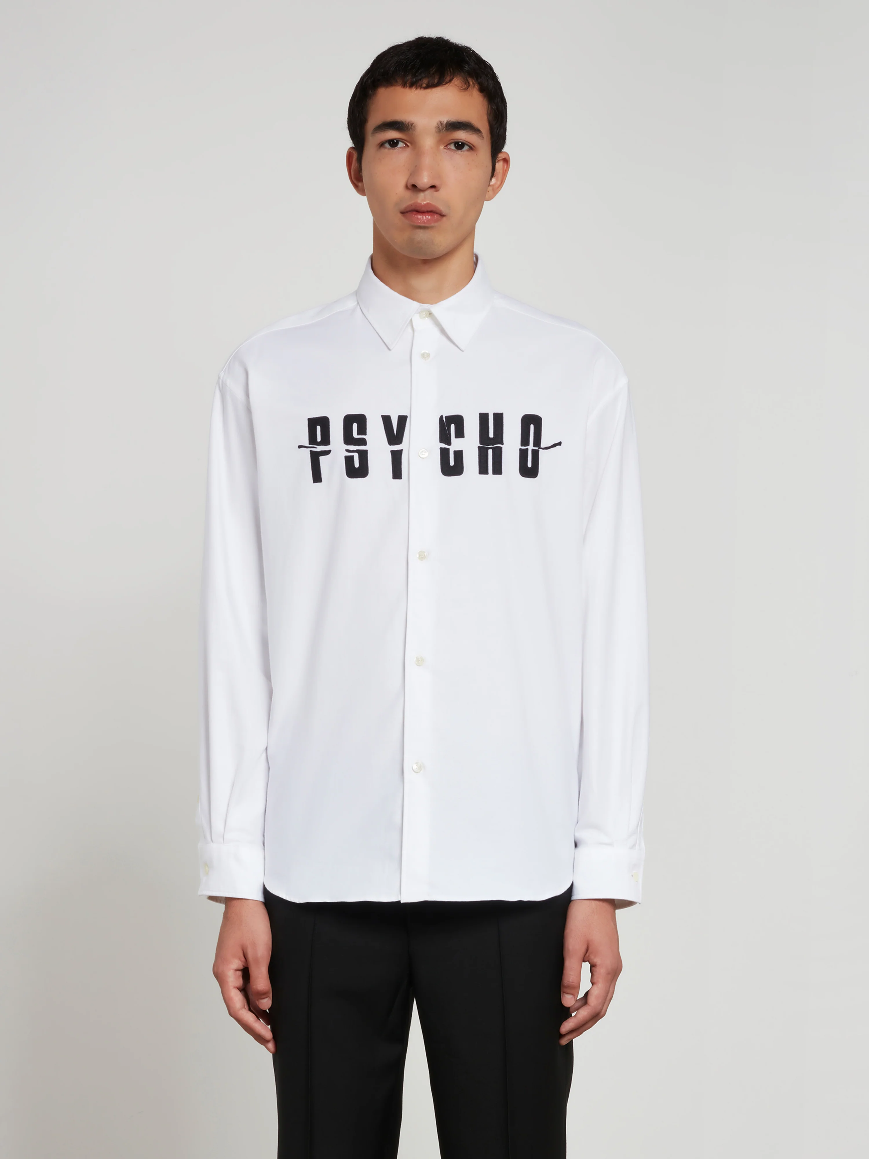 Undercover - Men’s Psycho Shirt - (White) - Image 2