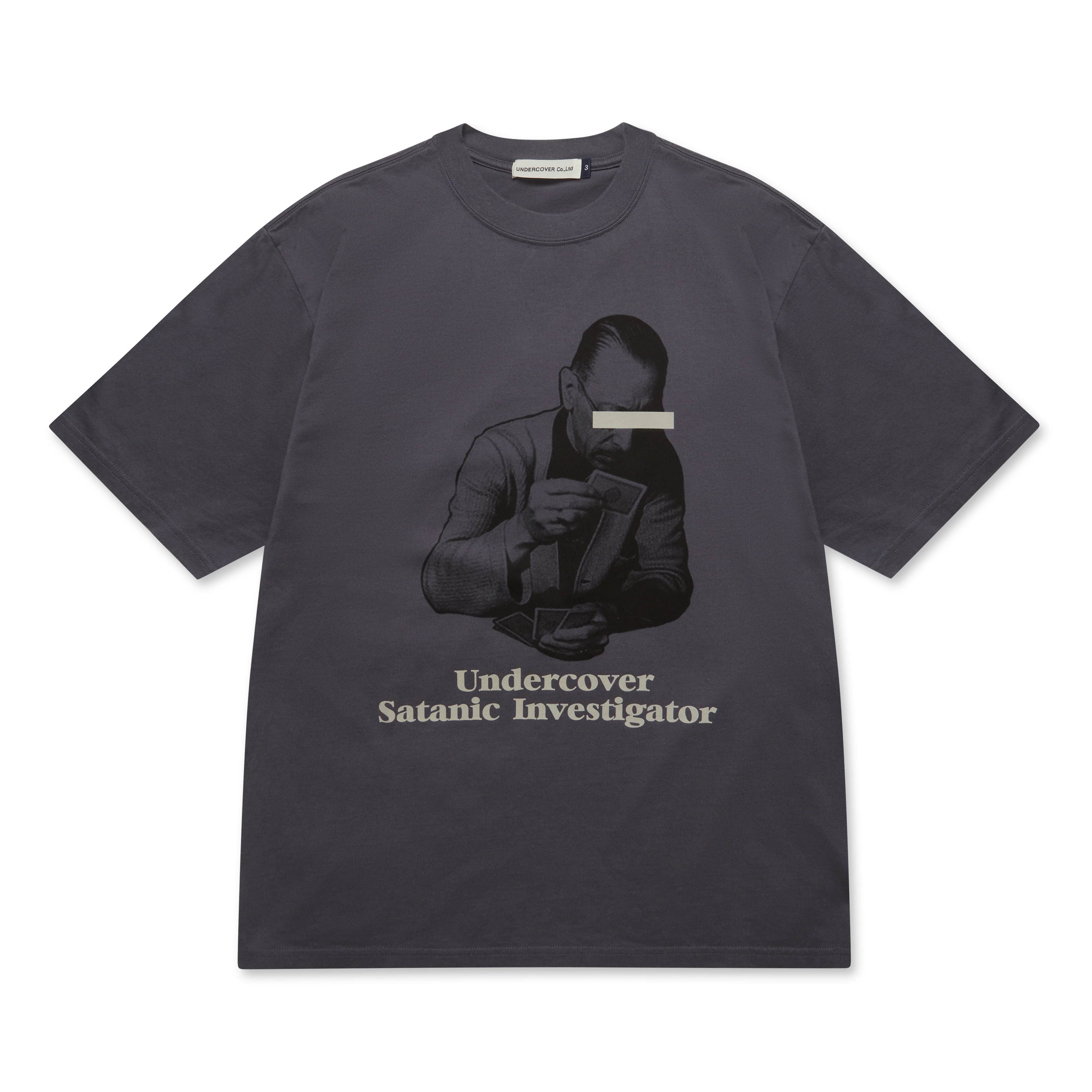 Undercover - Men’s Satanic Investigator T-Shirt - (Blue Grey)