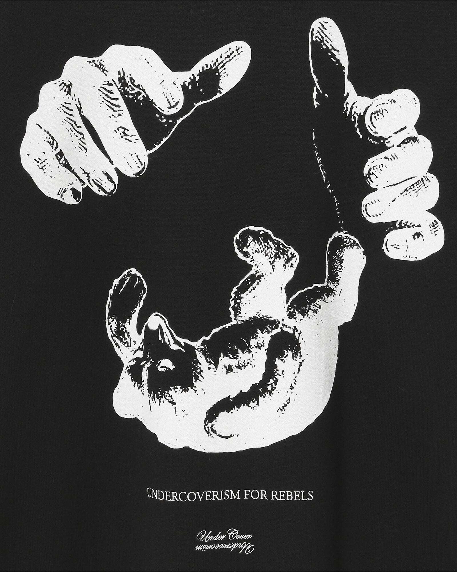 Undercover - Men’s Hands Sweatshirt - (Black) - Image 4