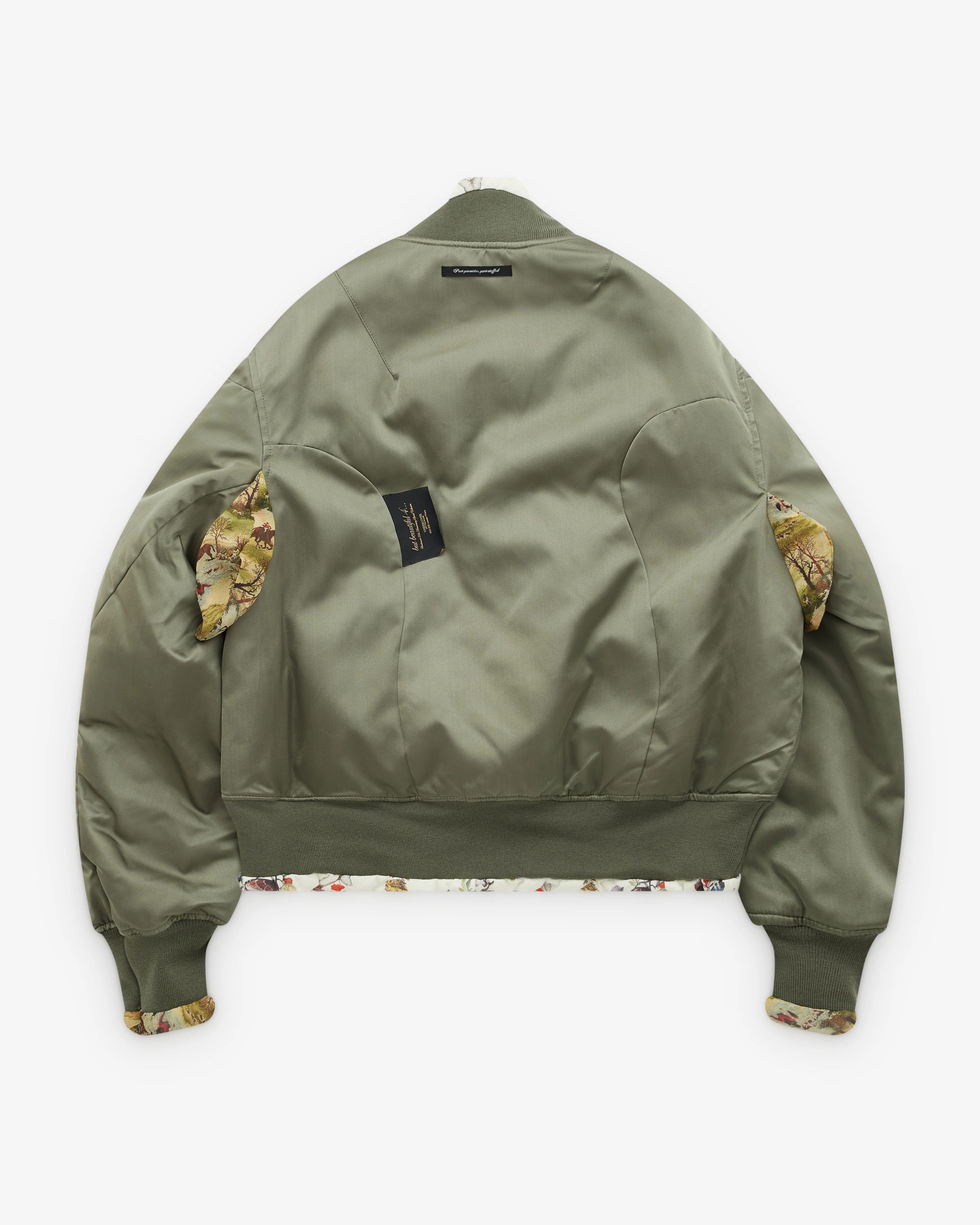 Undercover - Women's Label Bomber Jacket - (Khaki) - Image 2