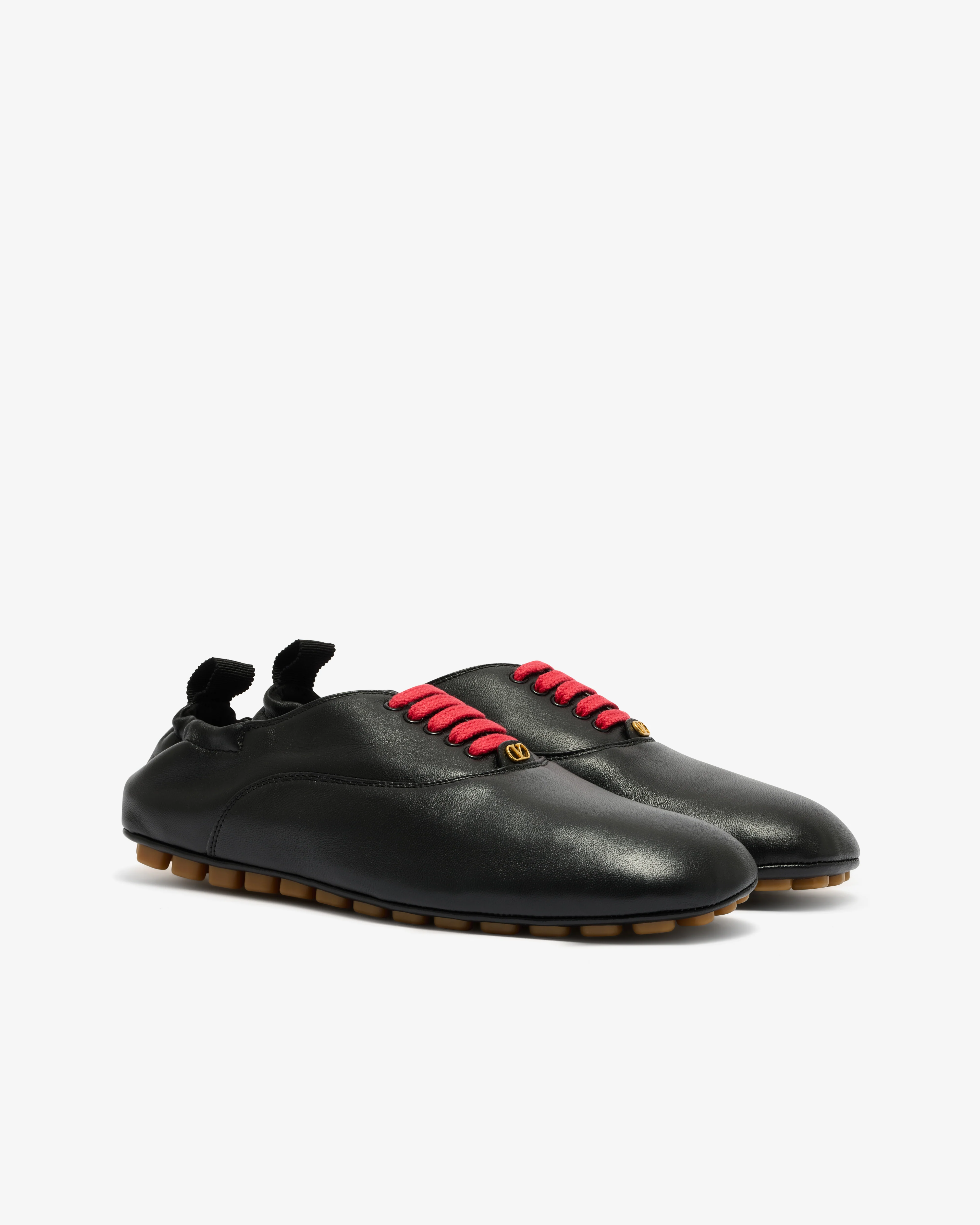 Valentino Garavani - Men's Leather Shoe - (Black) - Image 3